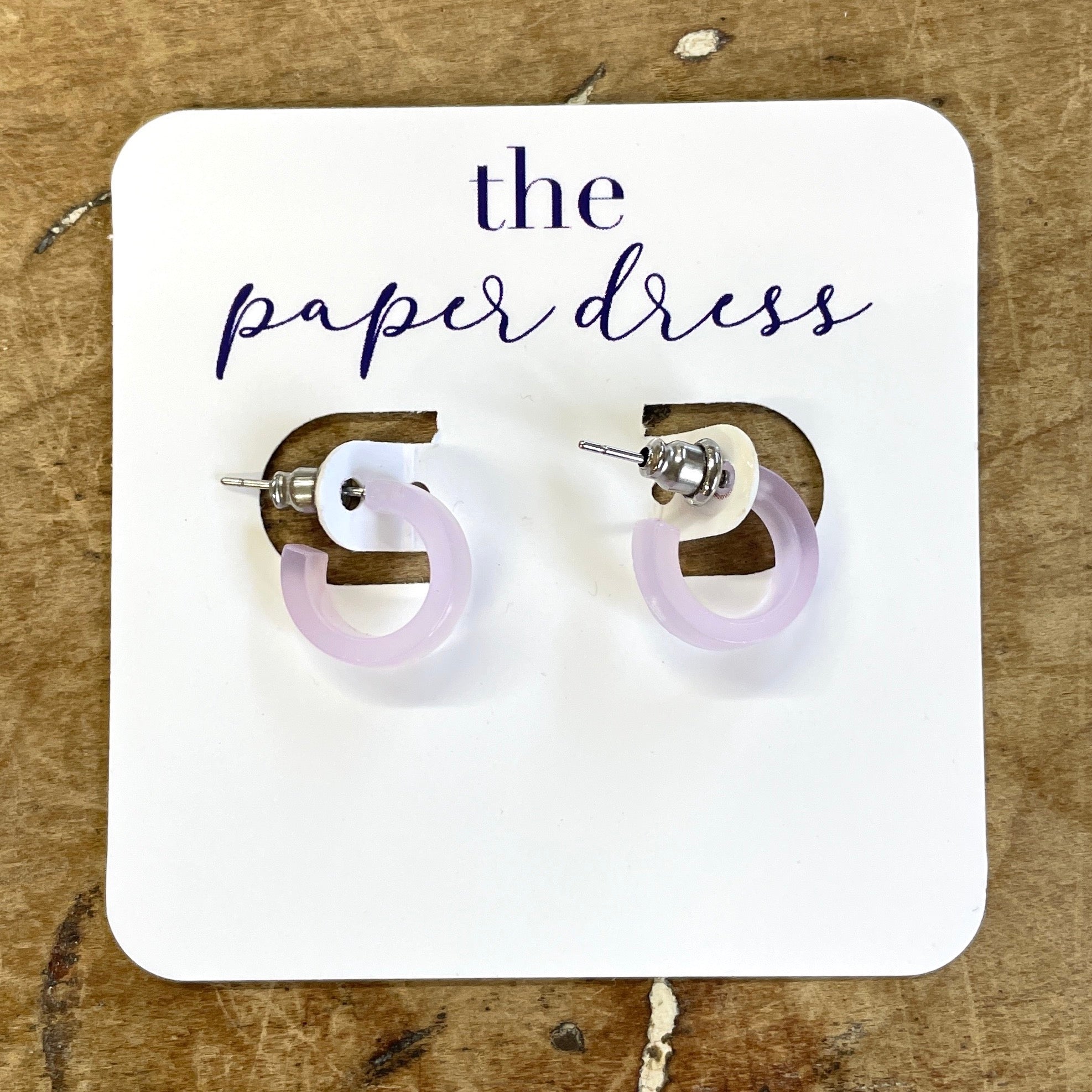 Micro Hoop Earrings (.55")