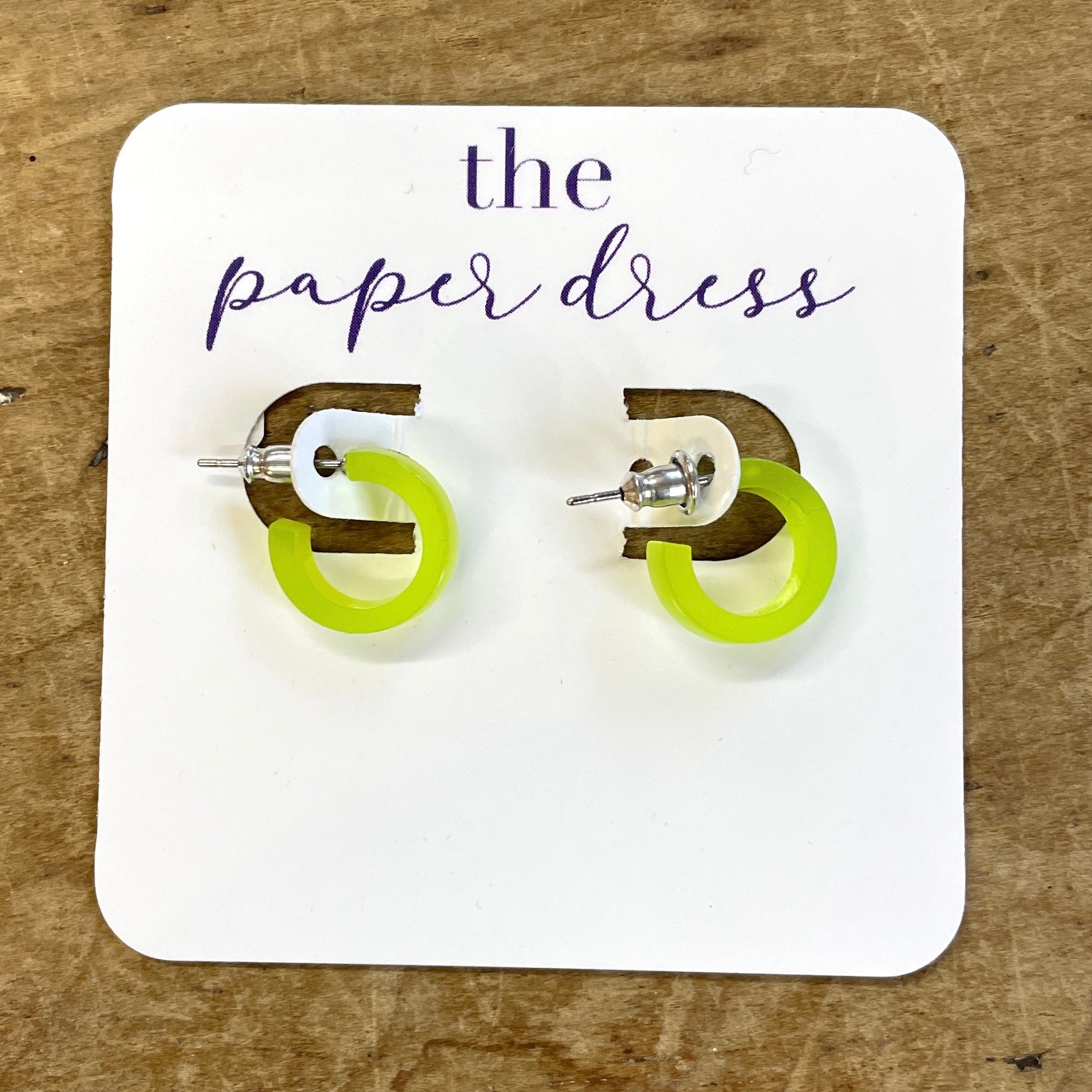 Micro Hoop Earrings (.55")