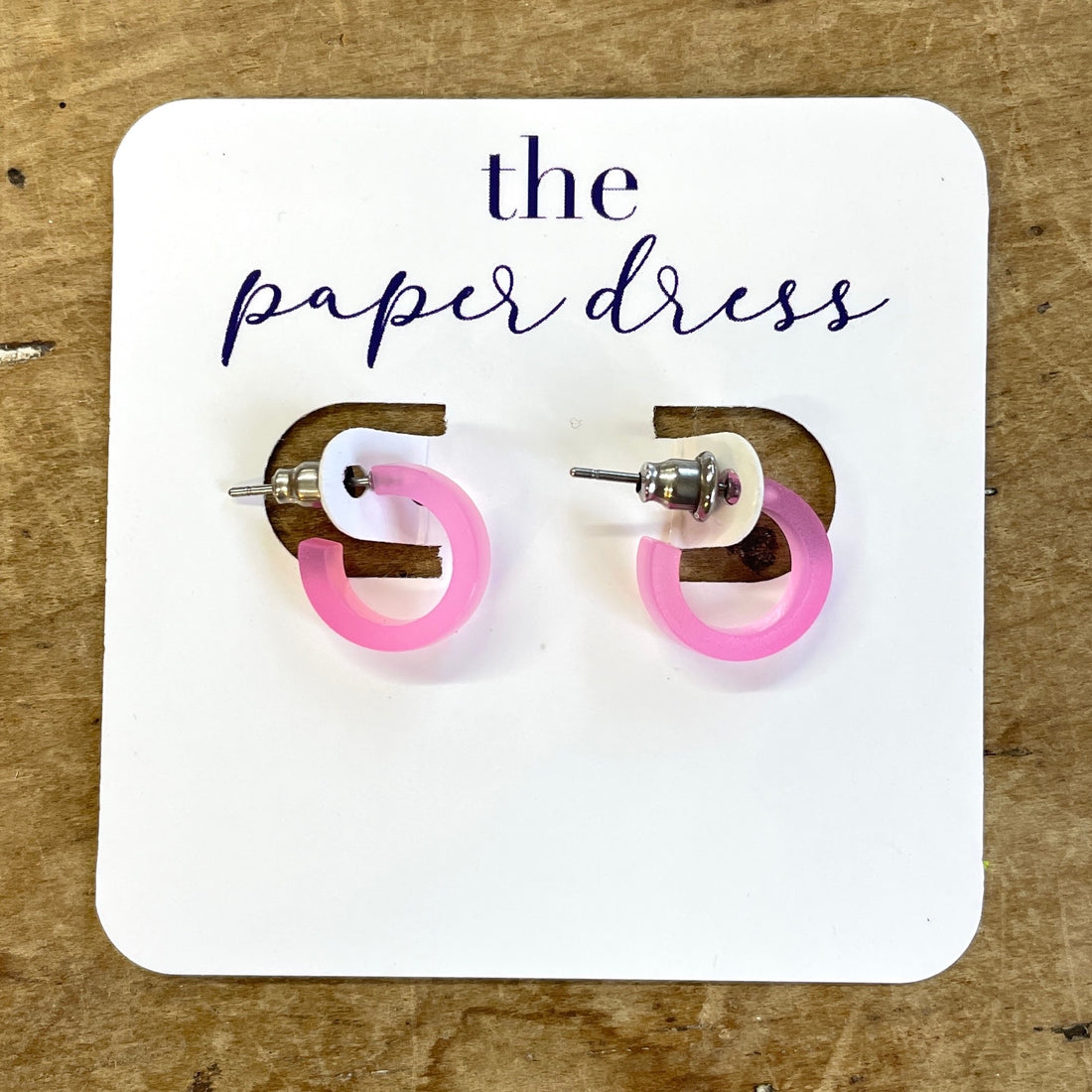 Micro Hoop Earrings (.55")