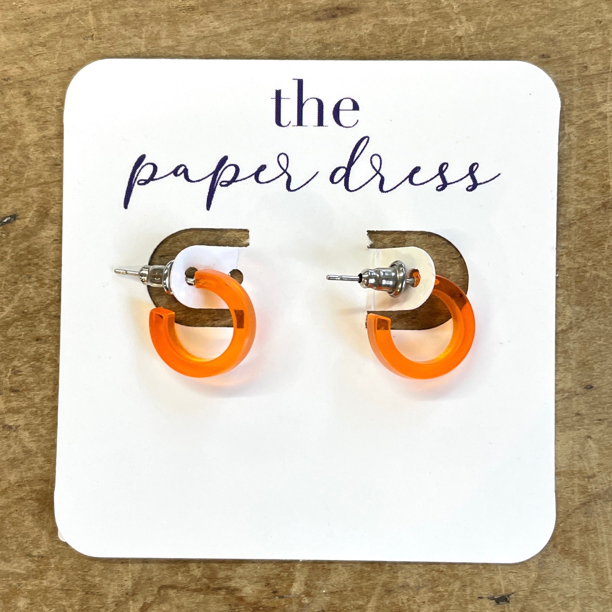 Micro Hoop Earrings (.55")