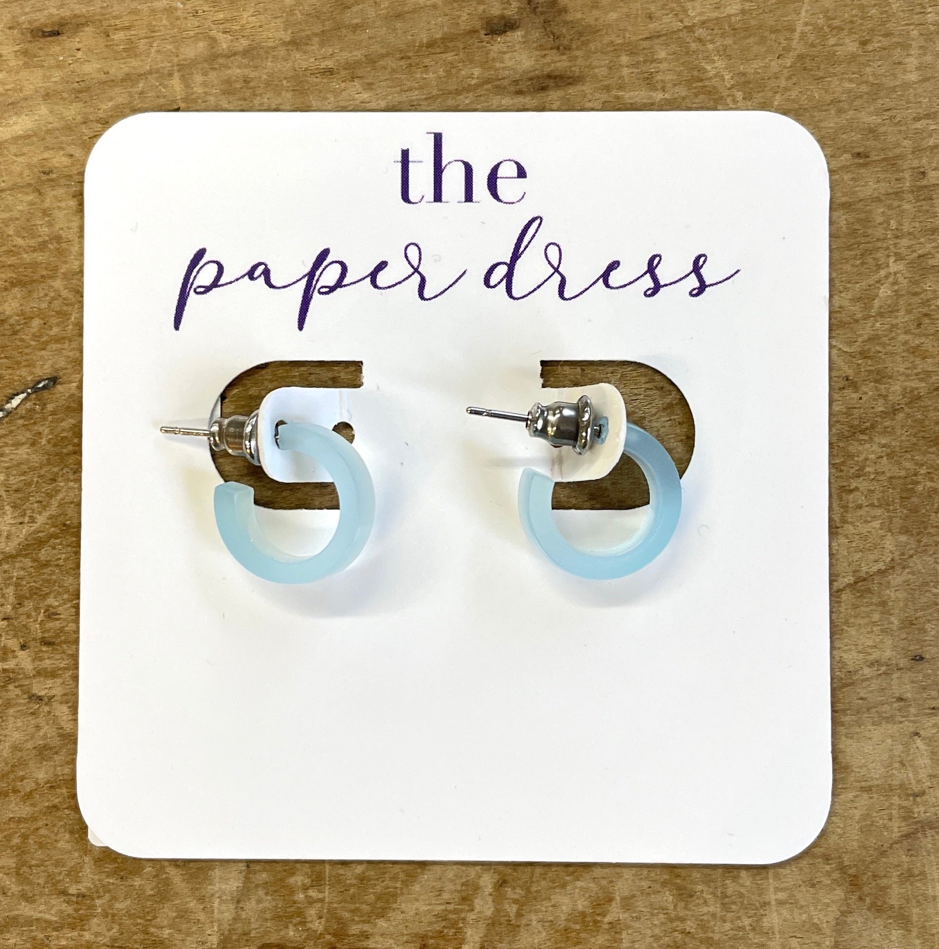Micro Hoop Earrings (.55")
