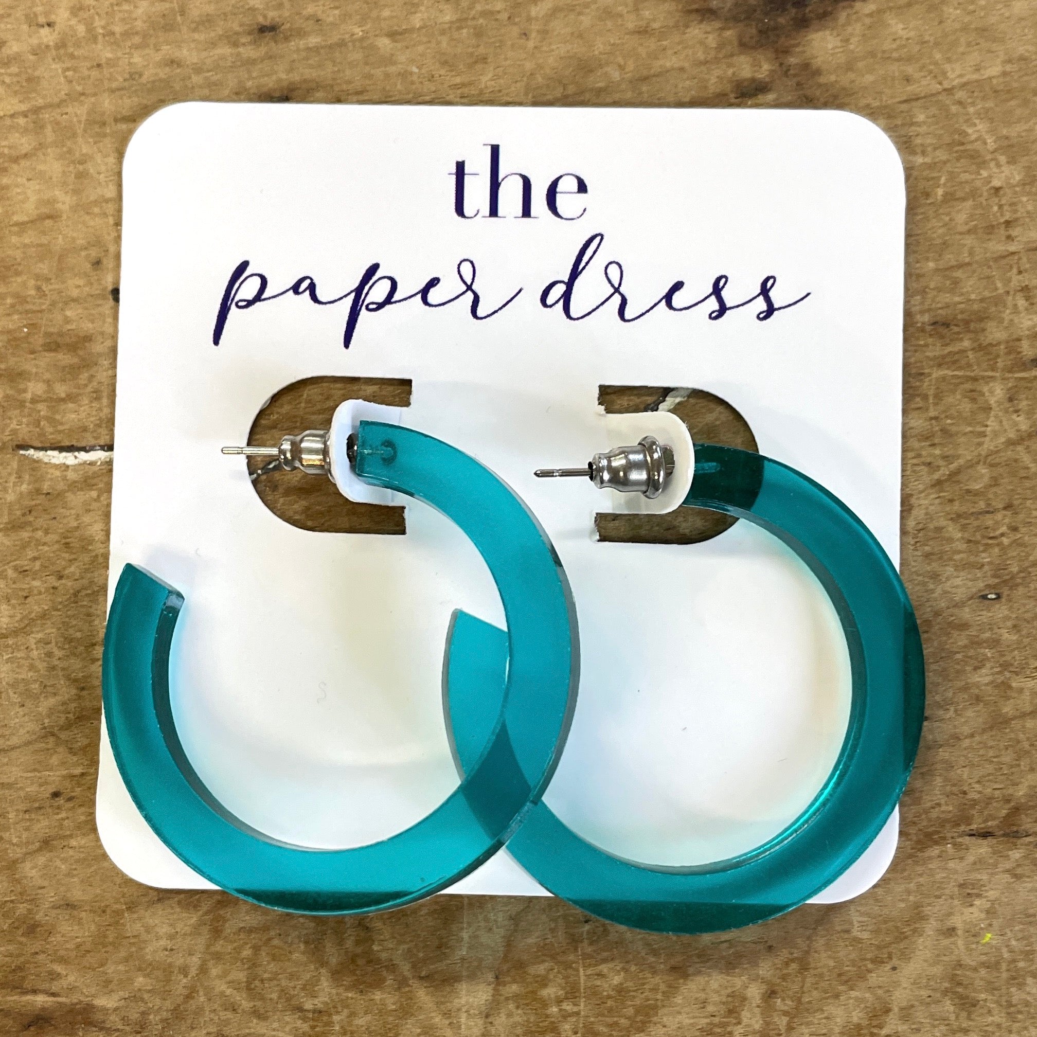 Midi Hoop Earrings (1.5")