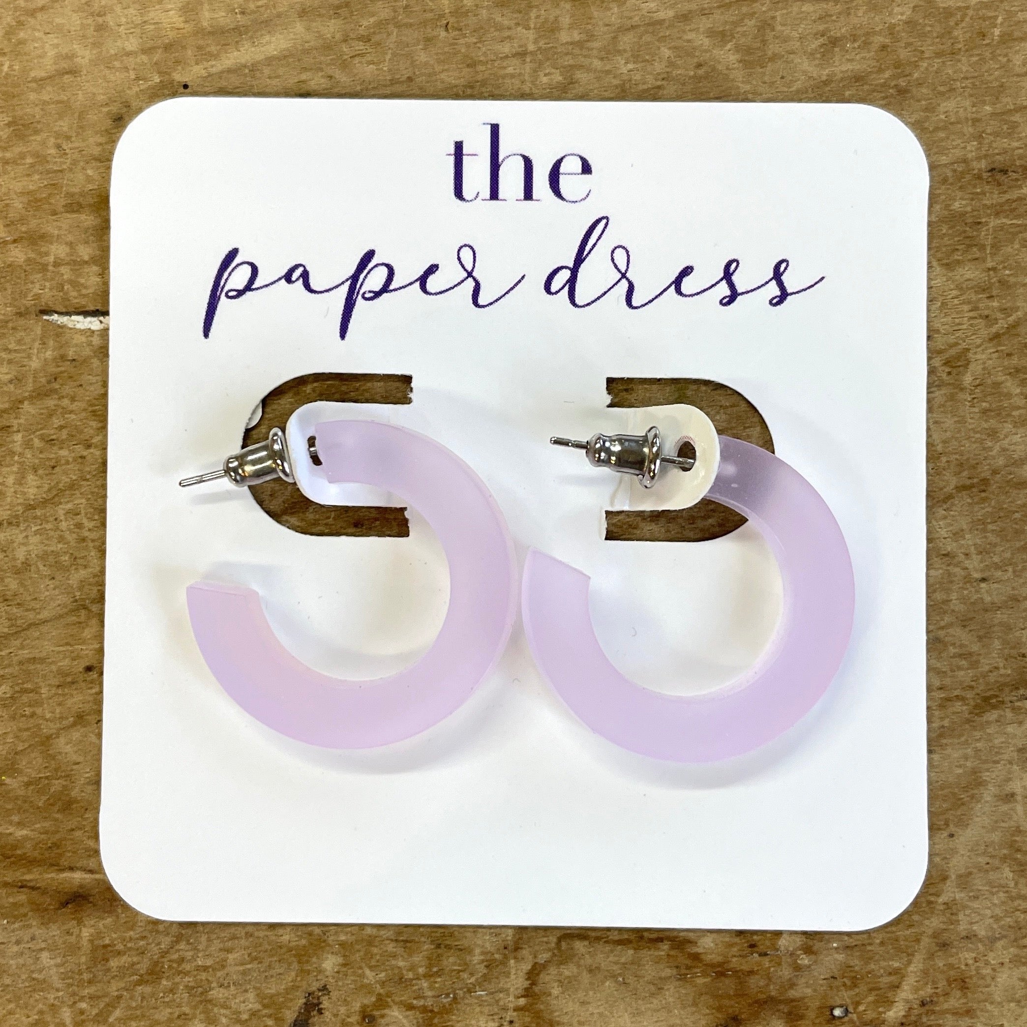 Mini Hoop Earrings (1")