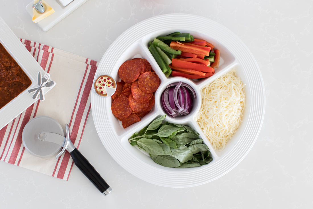 Melamine Divided Dish