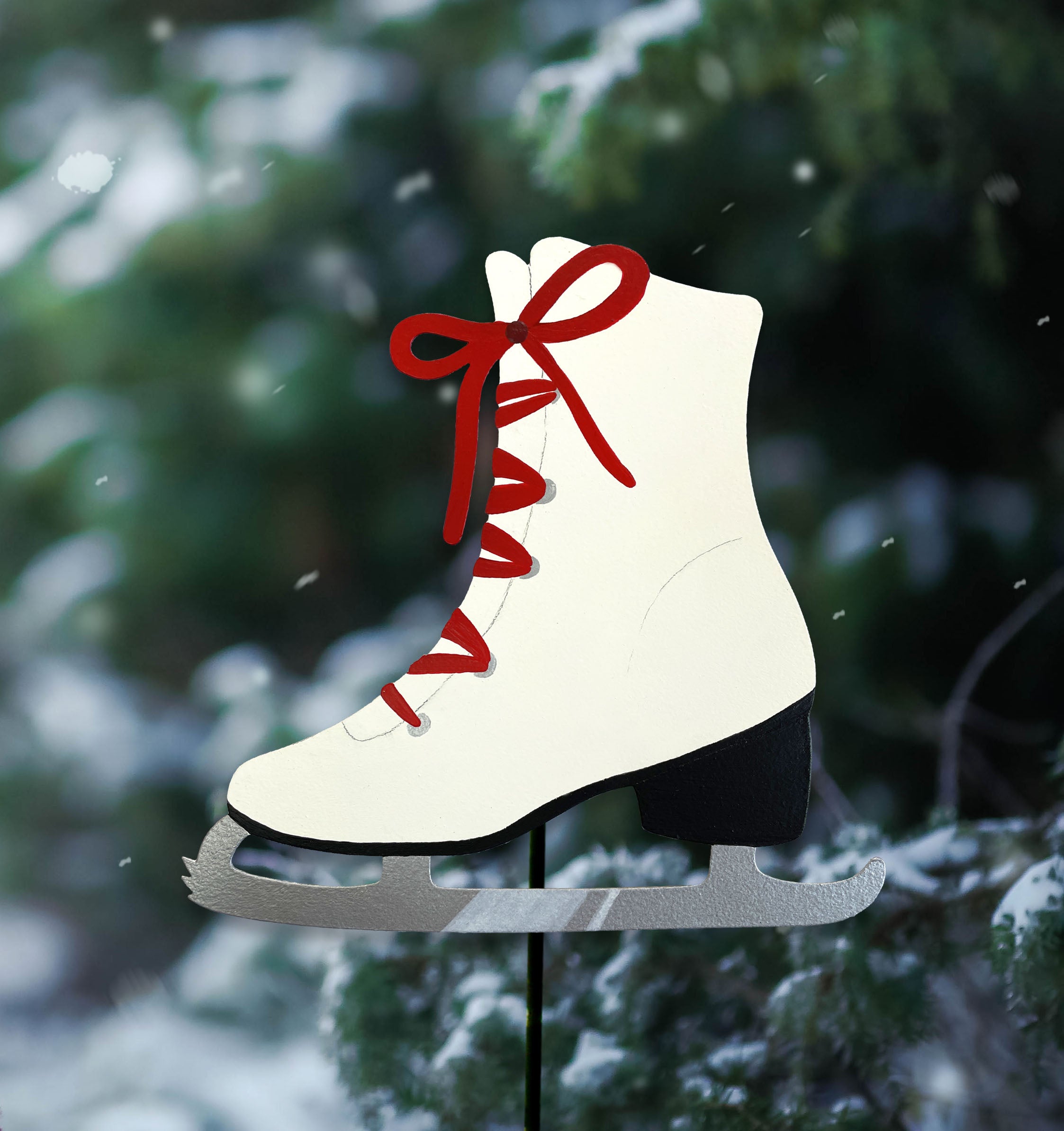 Ice Skate Magnetic Art Pop