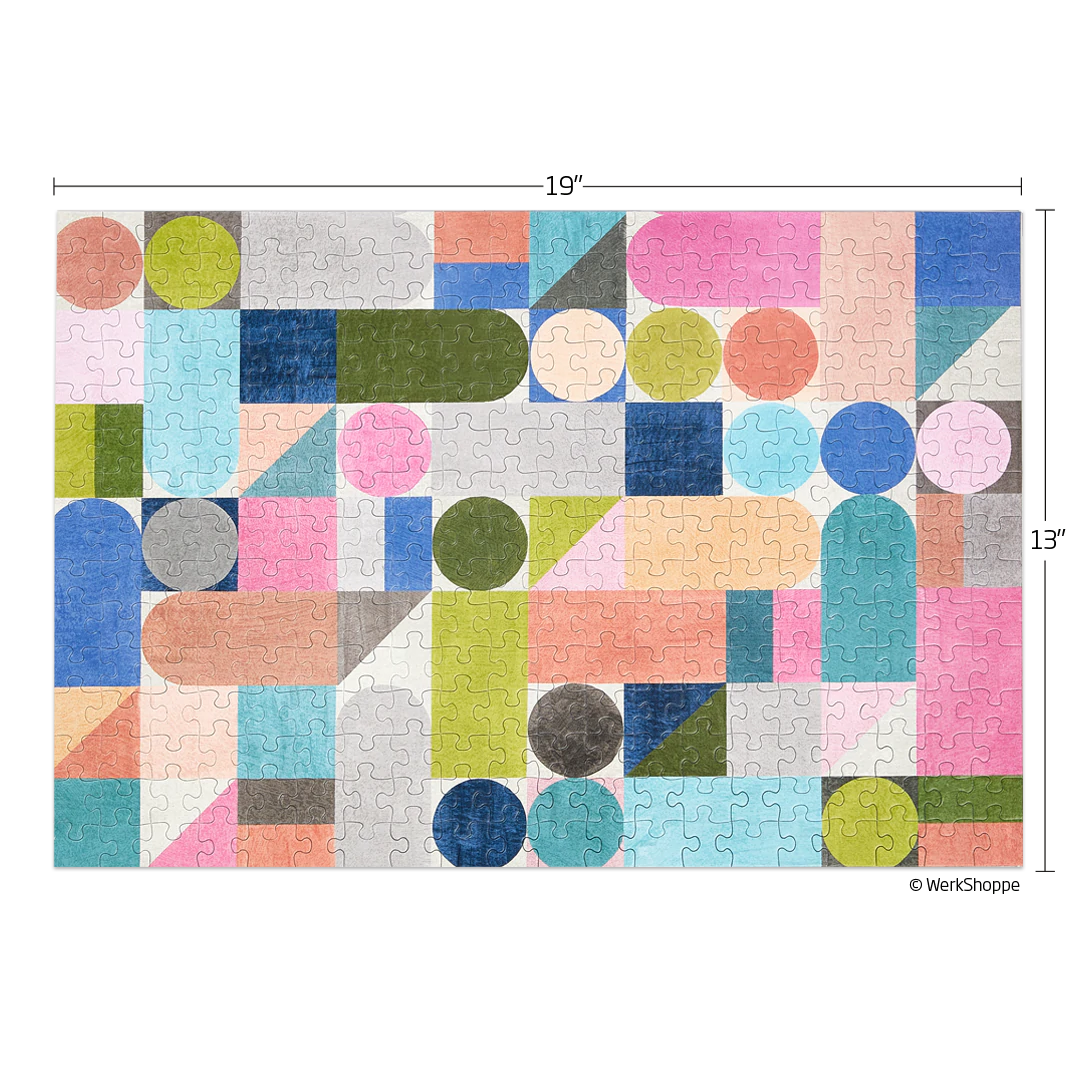 Neo Geo Abstract Geometrisch – 300-teiliges Puzzle