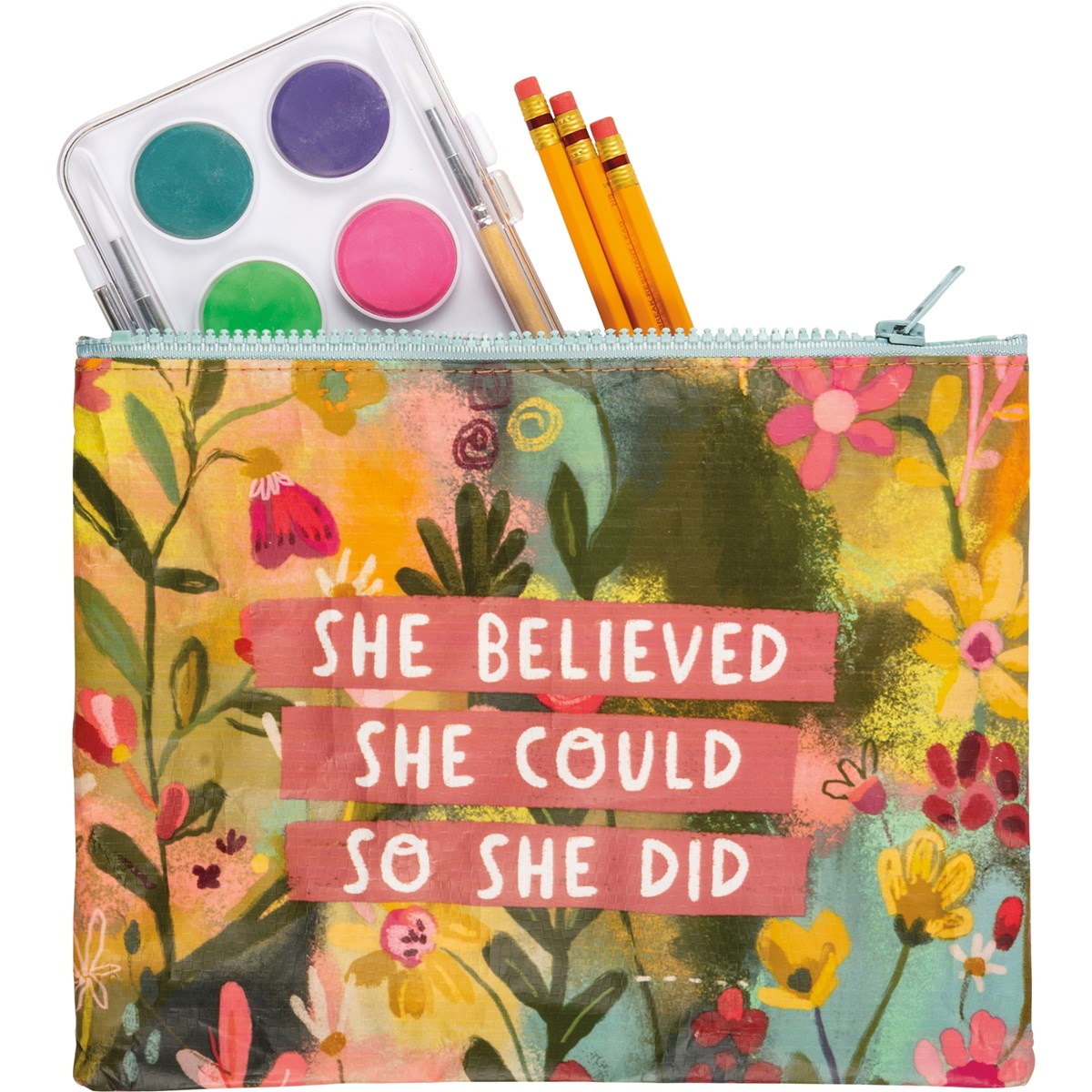 Zipper Pouch- So She Did