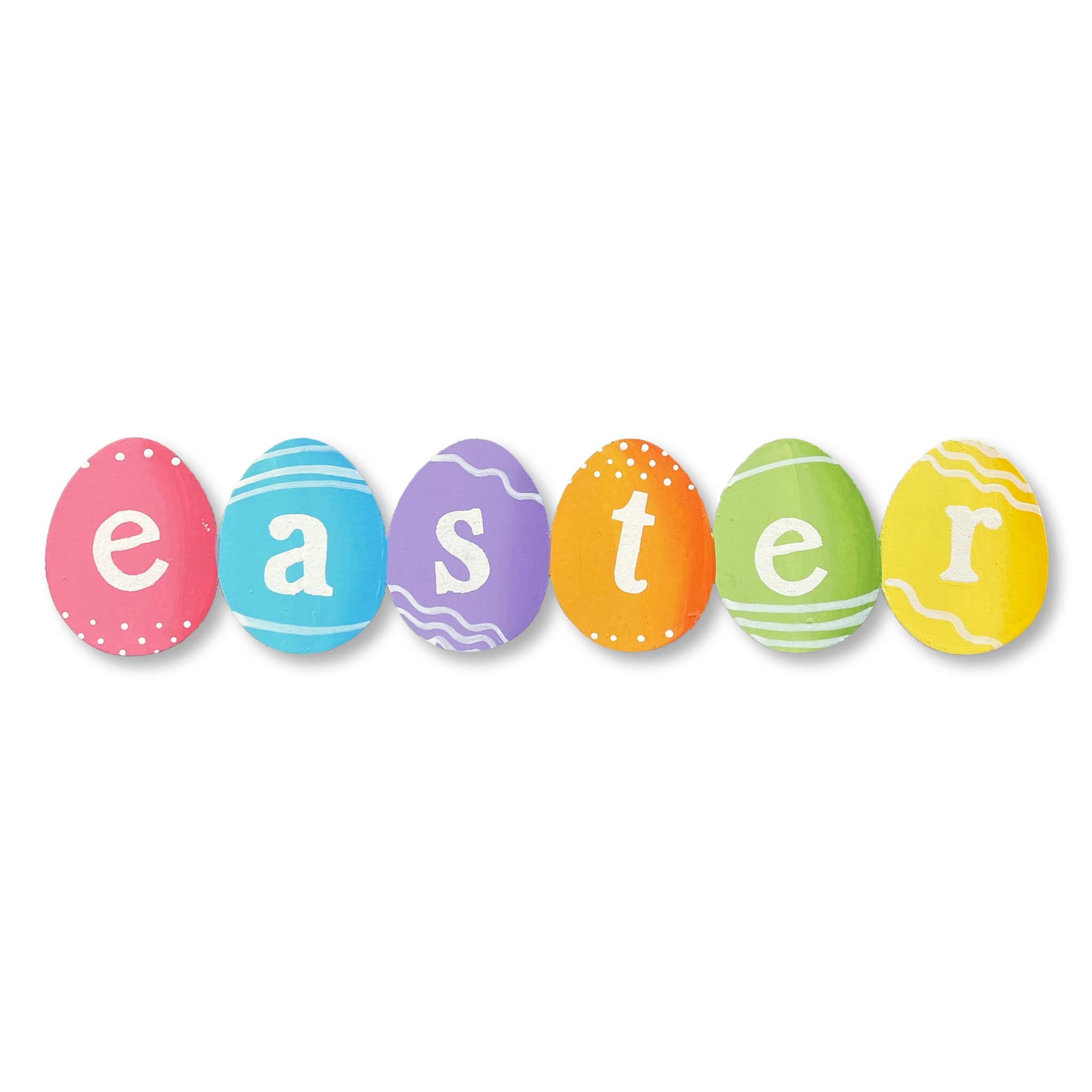 Easter Egg Banner Magnet (6"w)