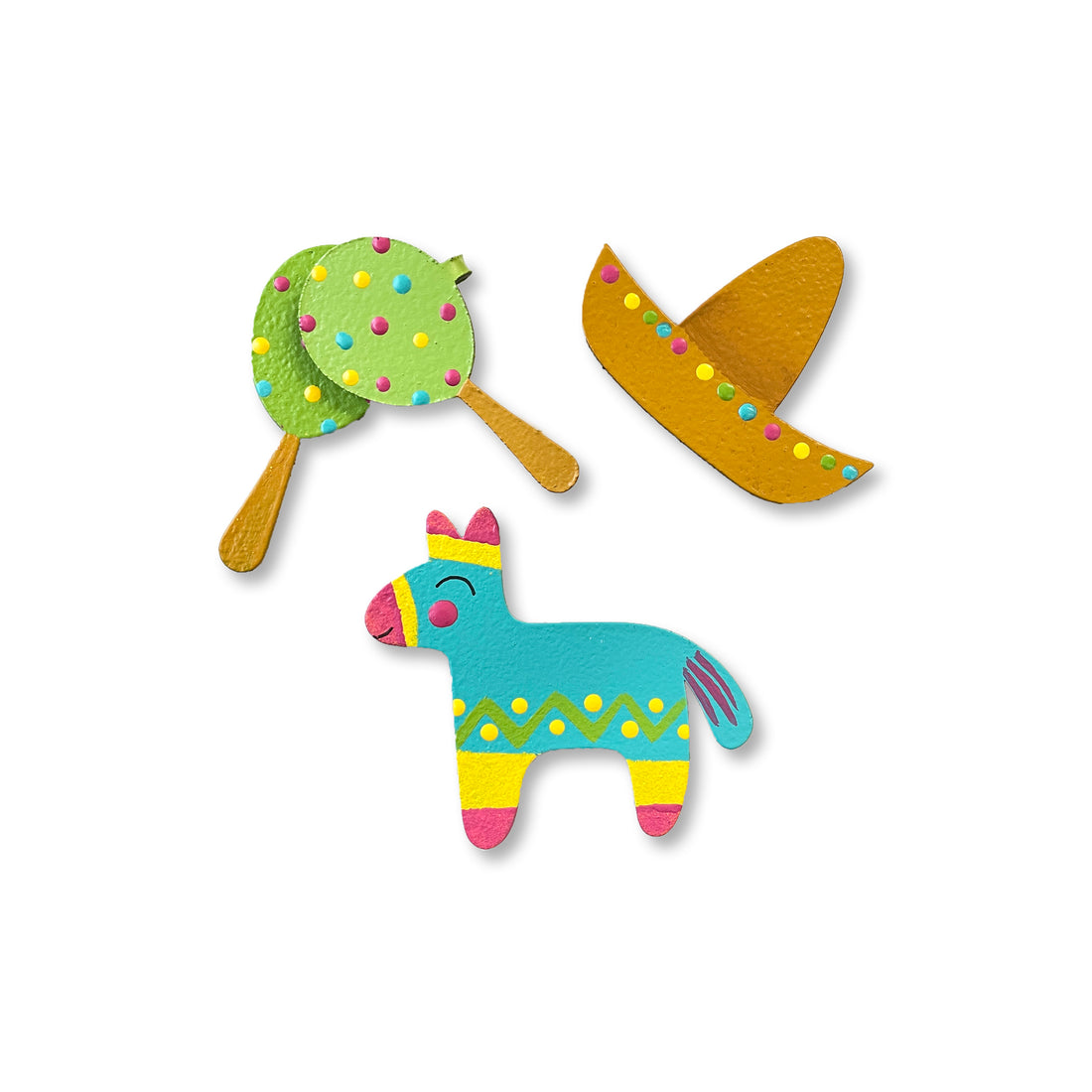 Cinco de Mayo Magnets S/3