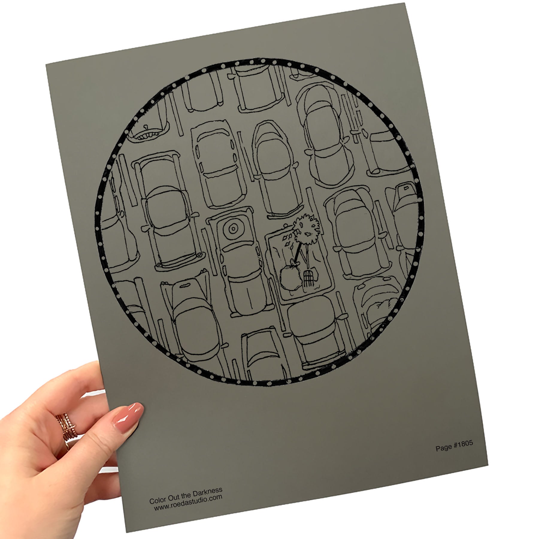 Color Out the Darkness - Coloring Pages *DIGITAL DOWNLOAD*