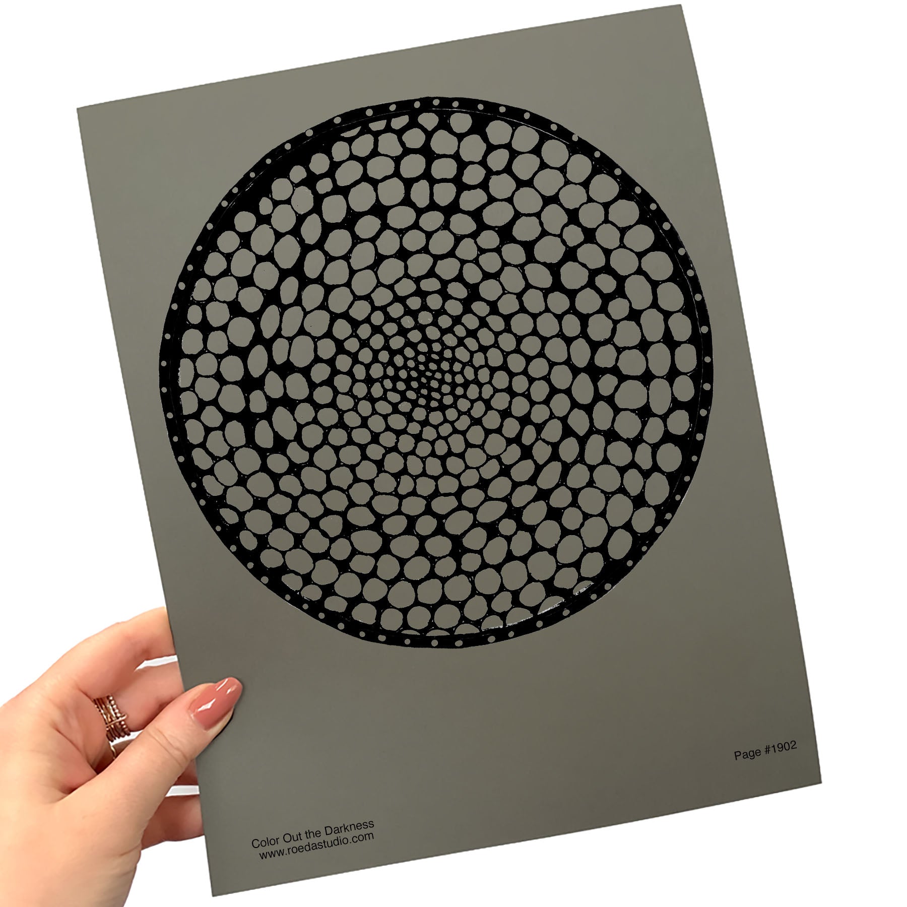 Color Out the Darkness - Coloring Pages *DIGITAL DOWNLOAD*