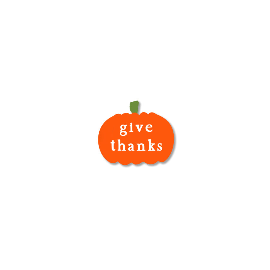 "Give Thanks" Pumpkin Magnet