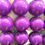 Button Magnet Purple Individual