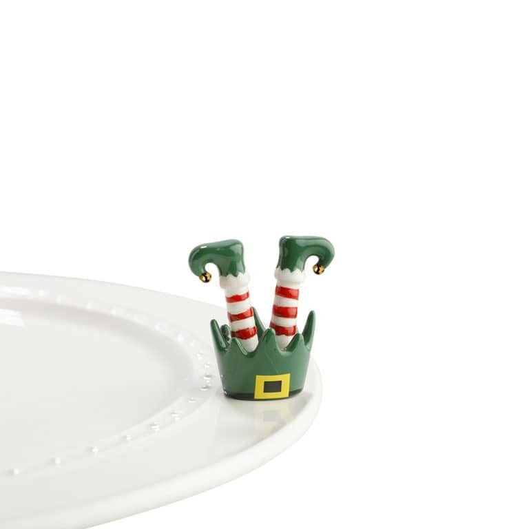 Jingle Toes - Nora Fleming Mini (Elf Feet)