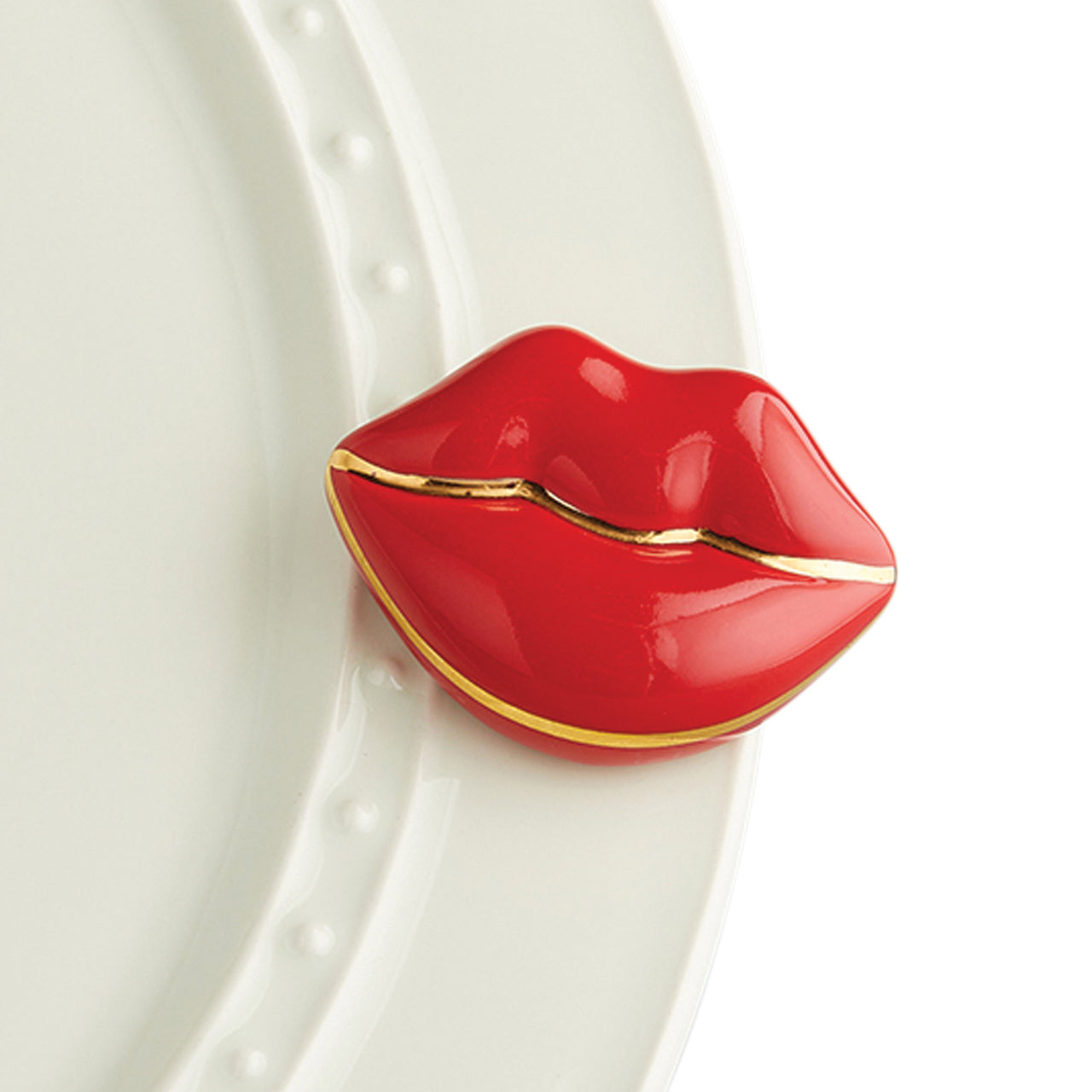 Smooches! - Nora Fleming Mini (Lips)