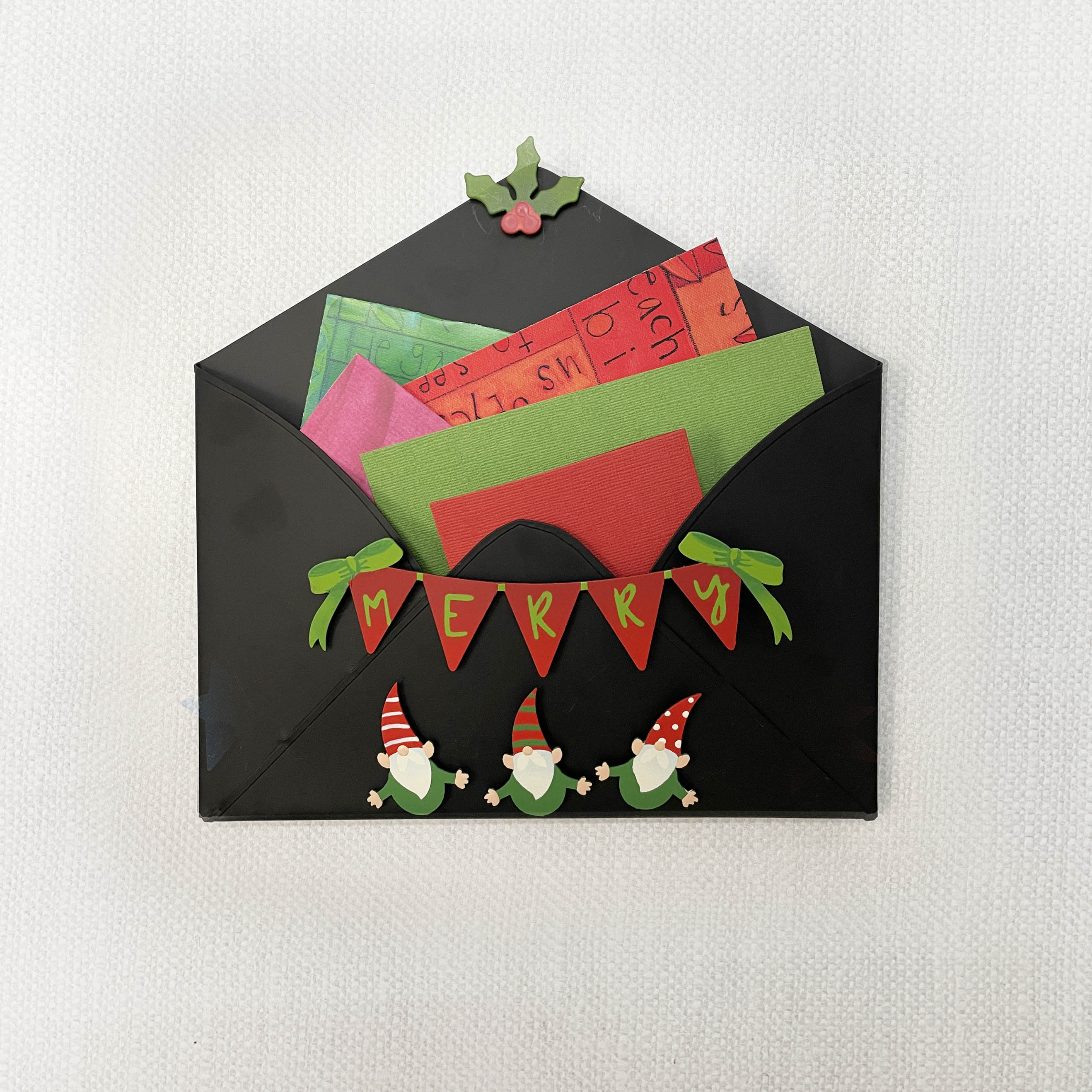 Christmas Gnome Magnets S/3