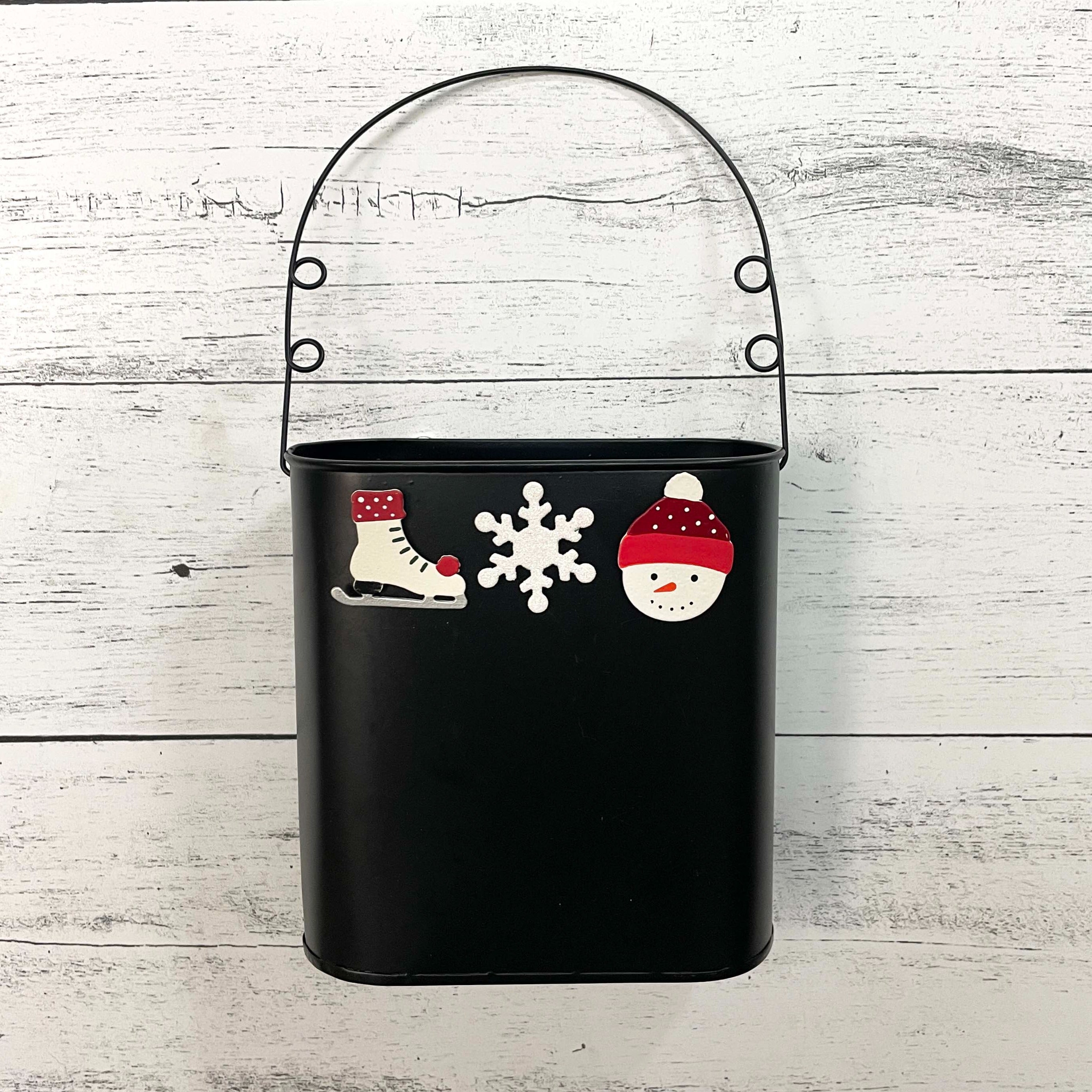 Schneemann-Gesichtsmagnet