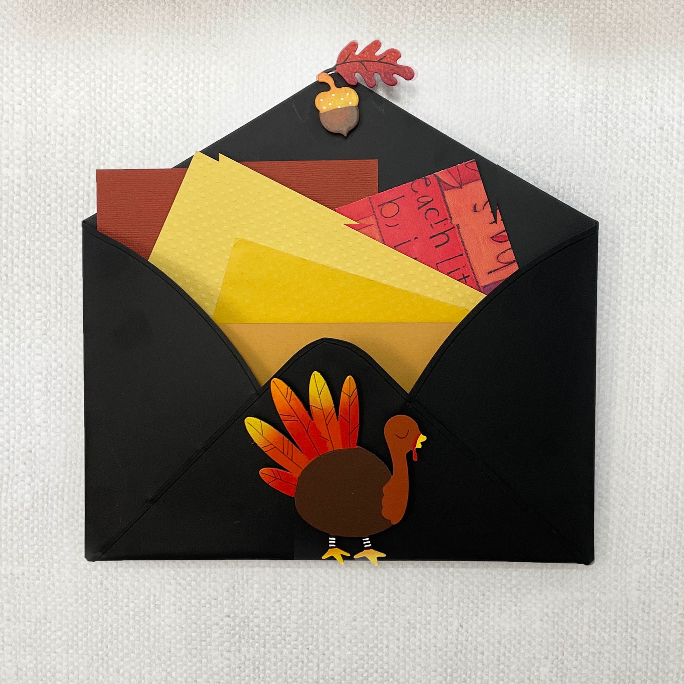 Eichel mit Eichenblatt-Magnet