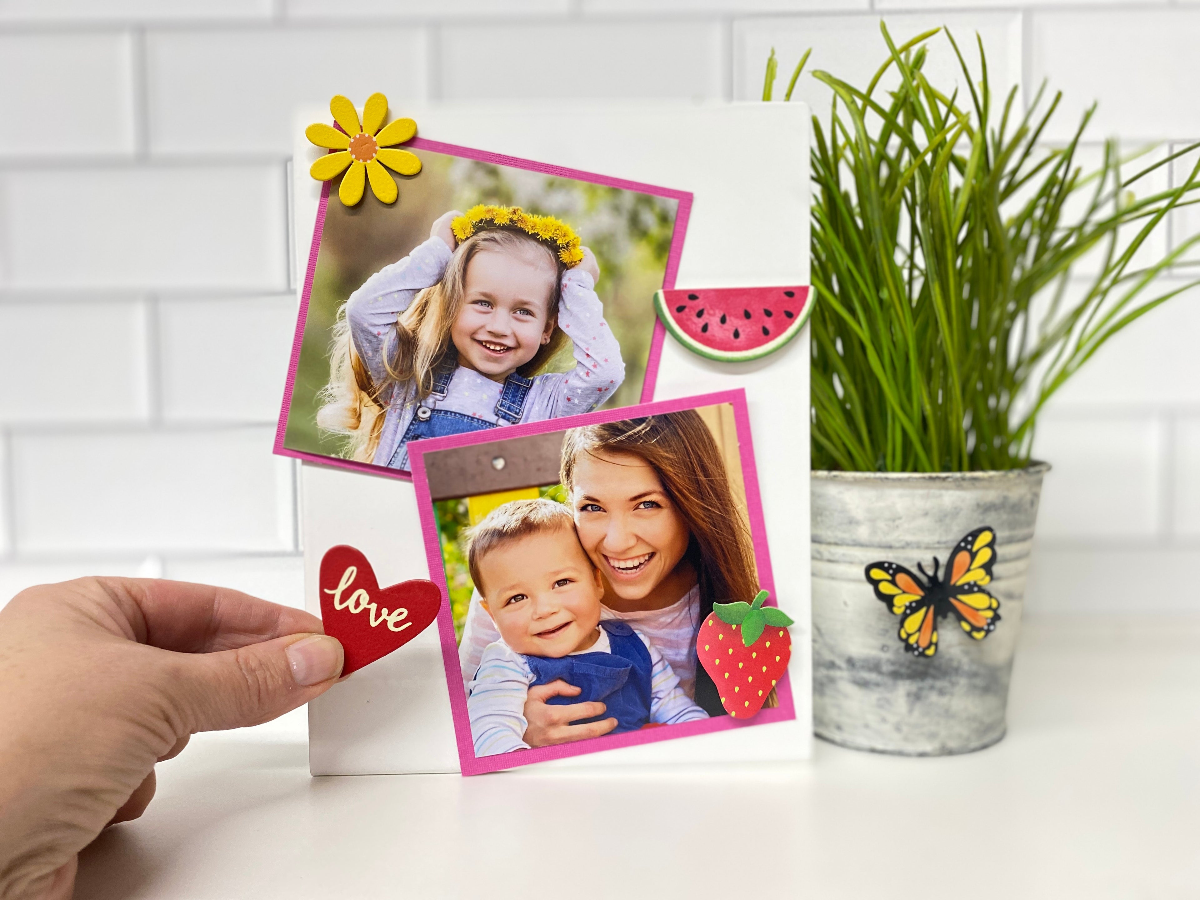 Gänseblümchen-Magnet Gelb