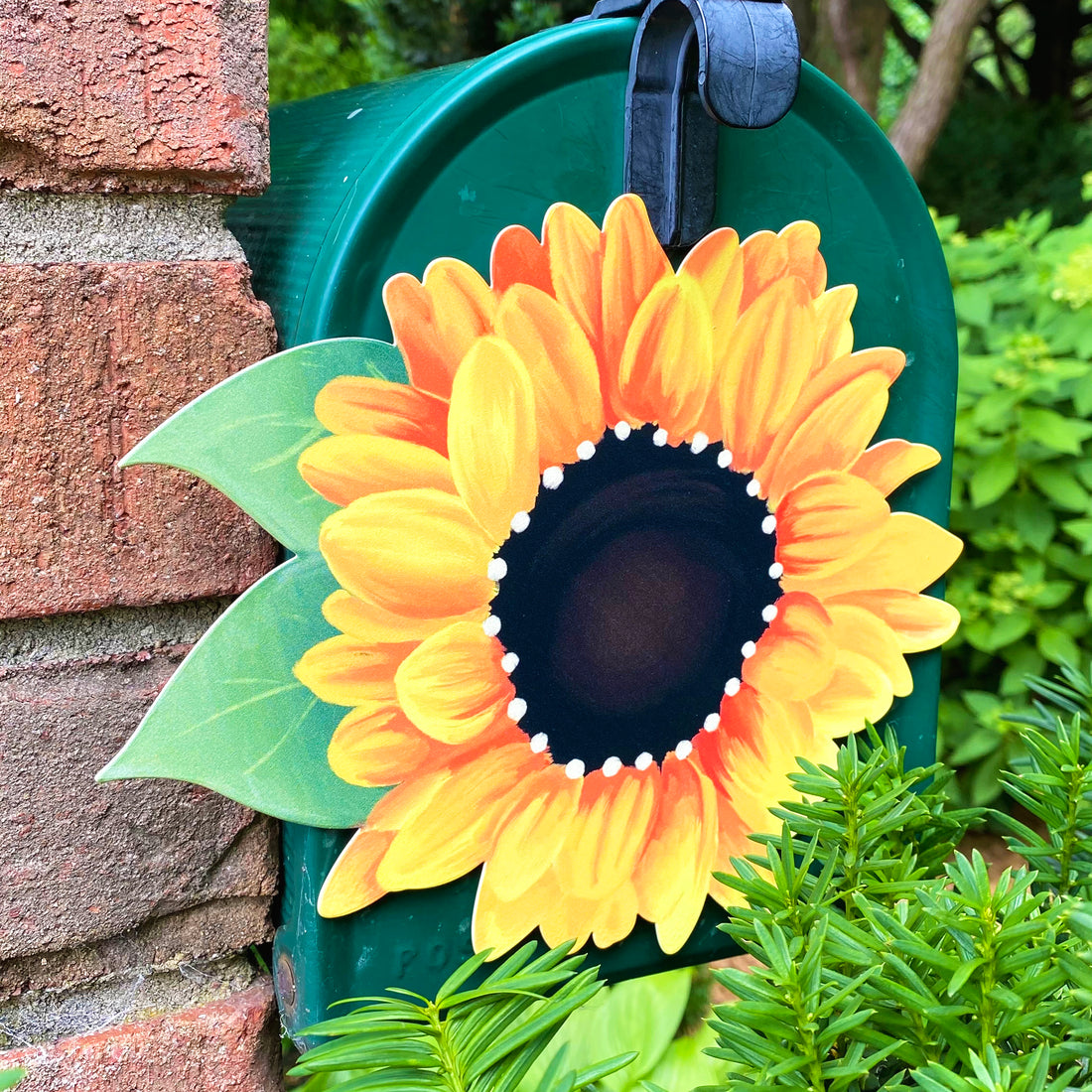 Magnetischer Art Pop mit Sonnenblume