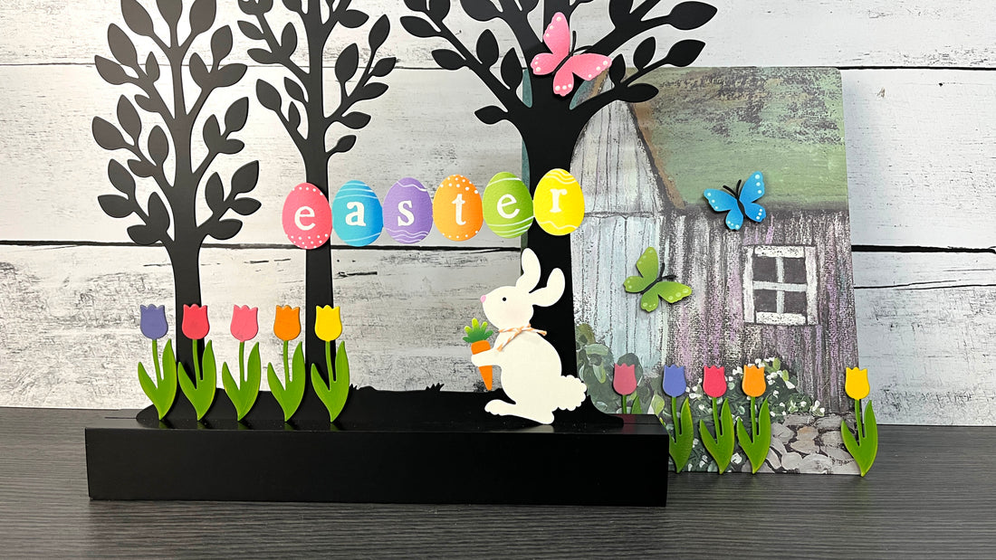 Easter Egg Banner Magnet (6"w)
