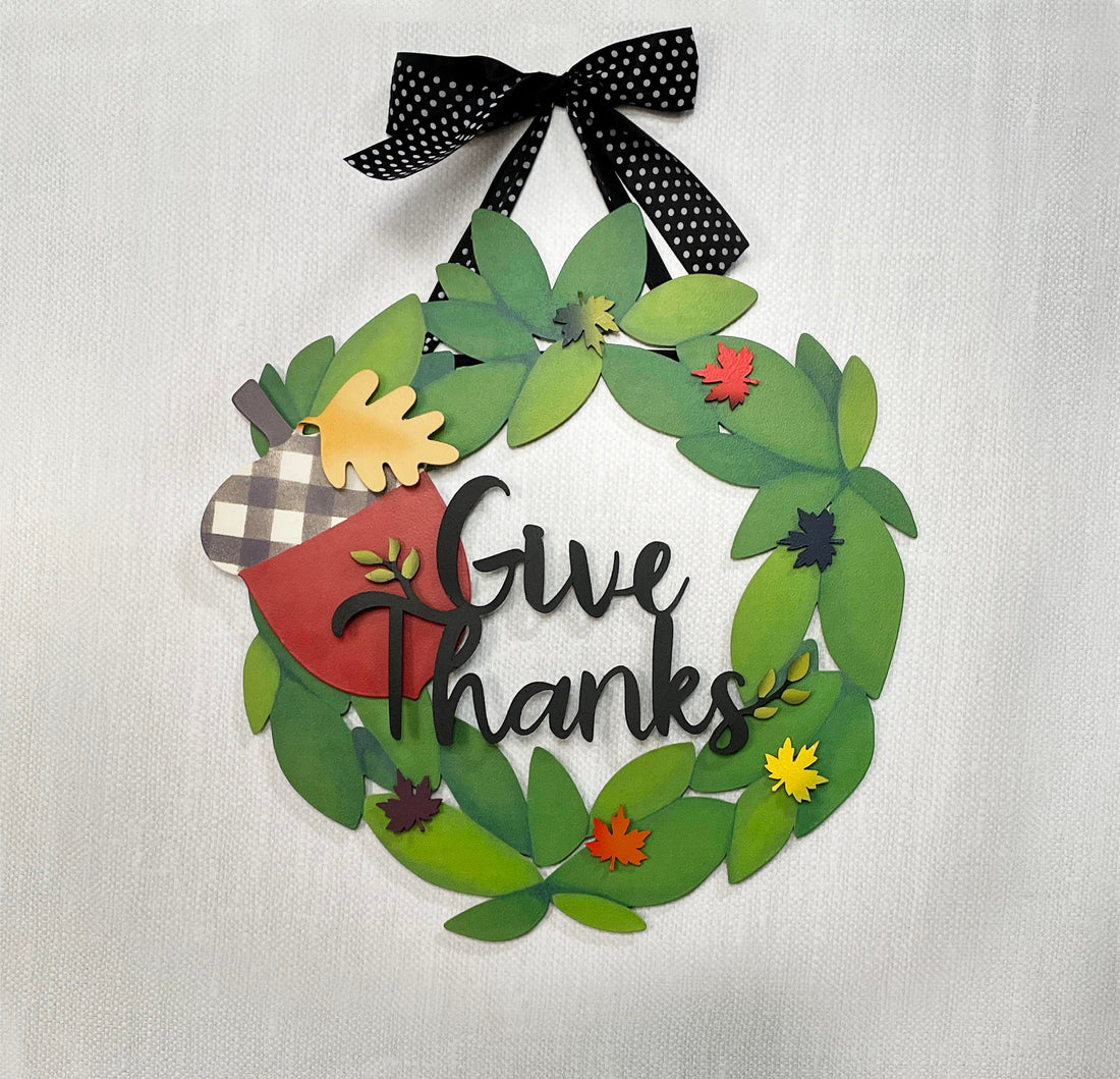 Eichel mit Blatt-Magnet-Art-Pop