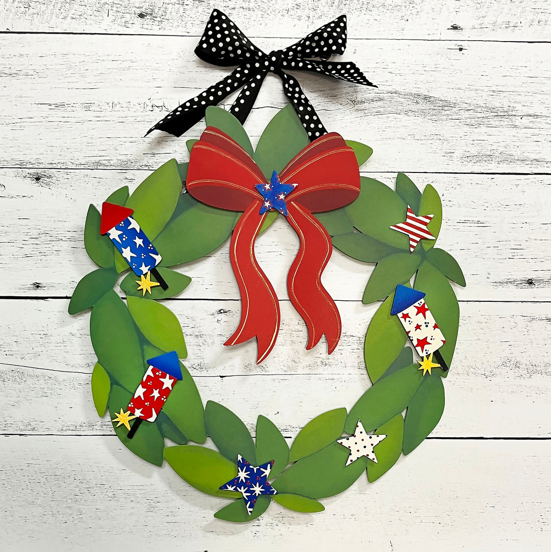 Patriotische Sterne S/3 - Muster