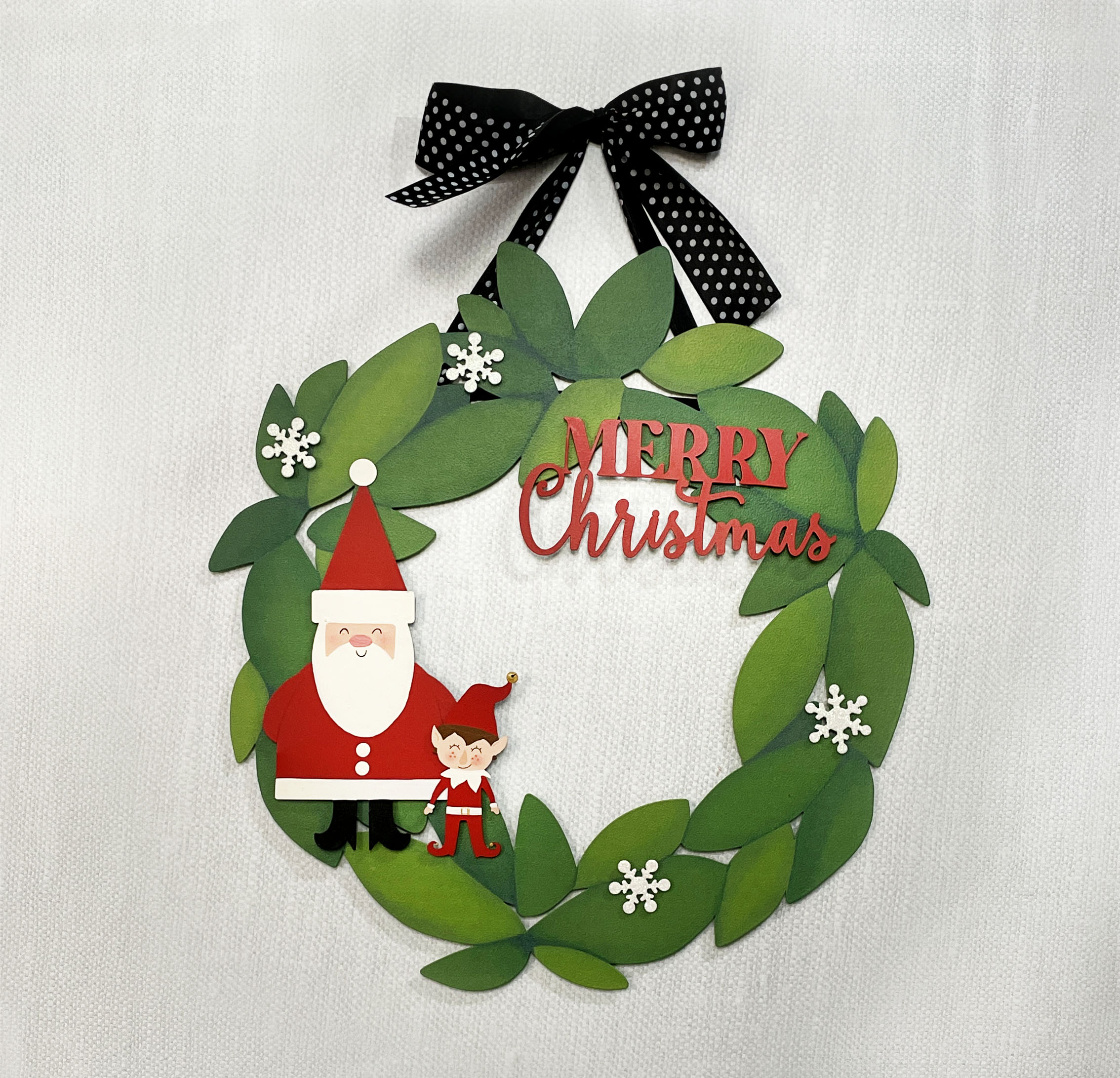 Weihnachtselfen-Magnet