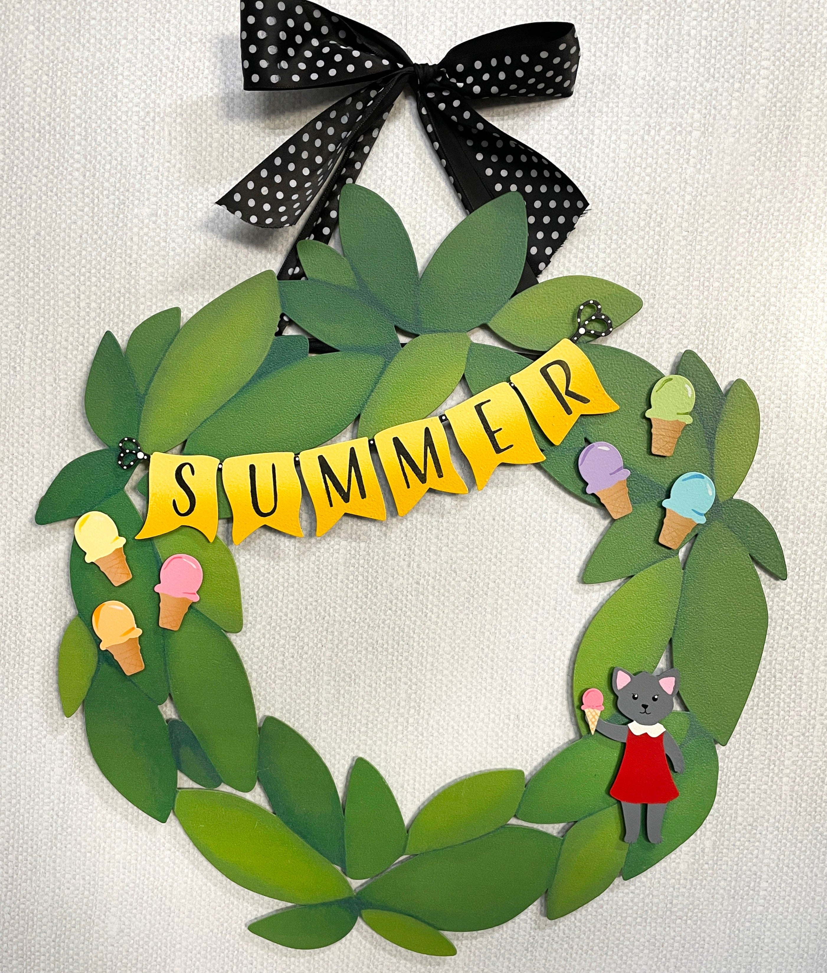 Patriotischer Katzenmagnet