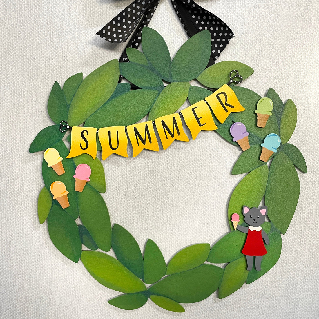 Regenbogen-Eistütenmagnete S/6