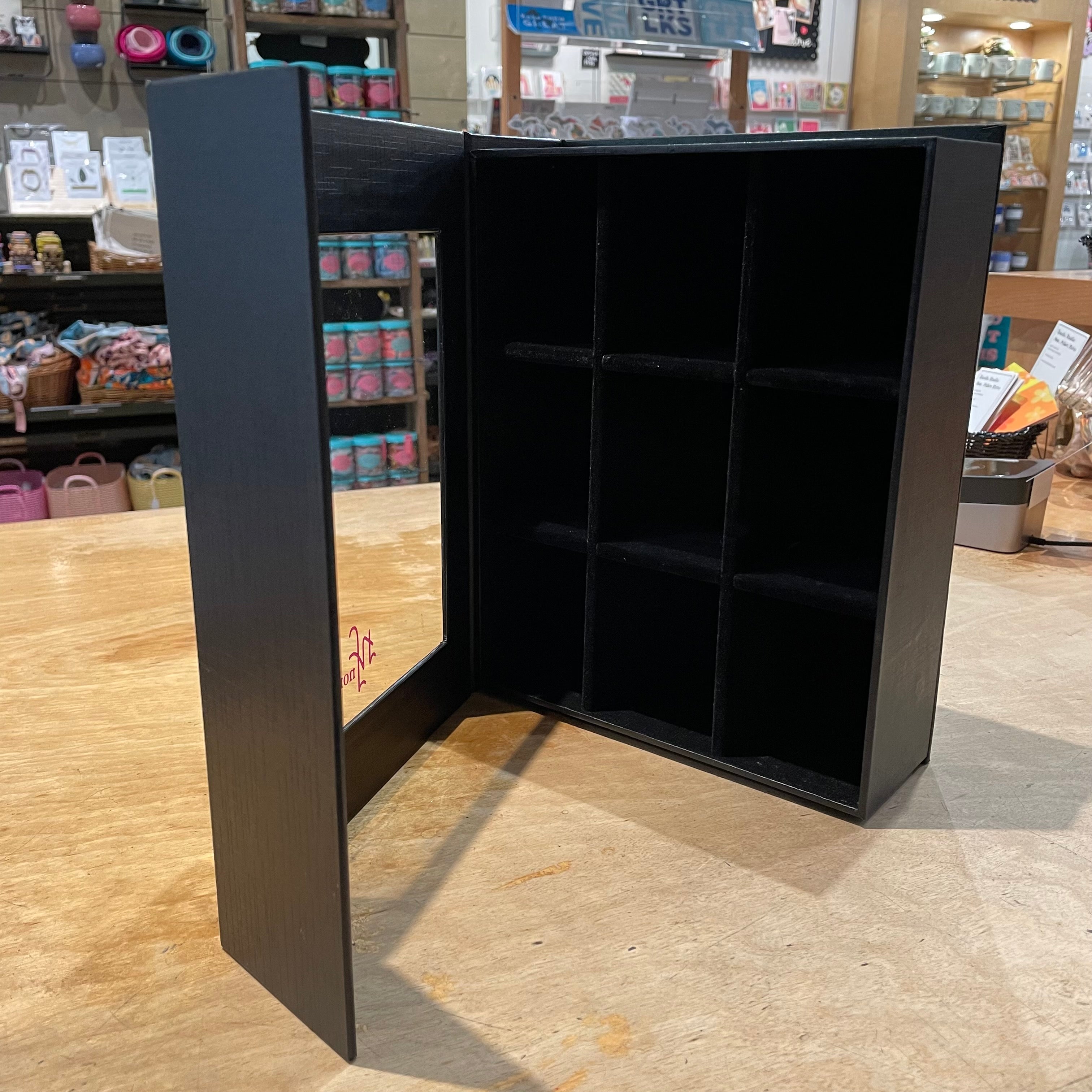 Erinnerungsbox Schwarz 9-teilig