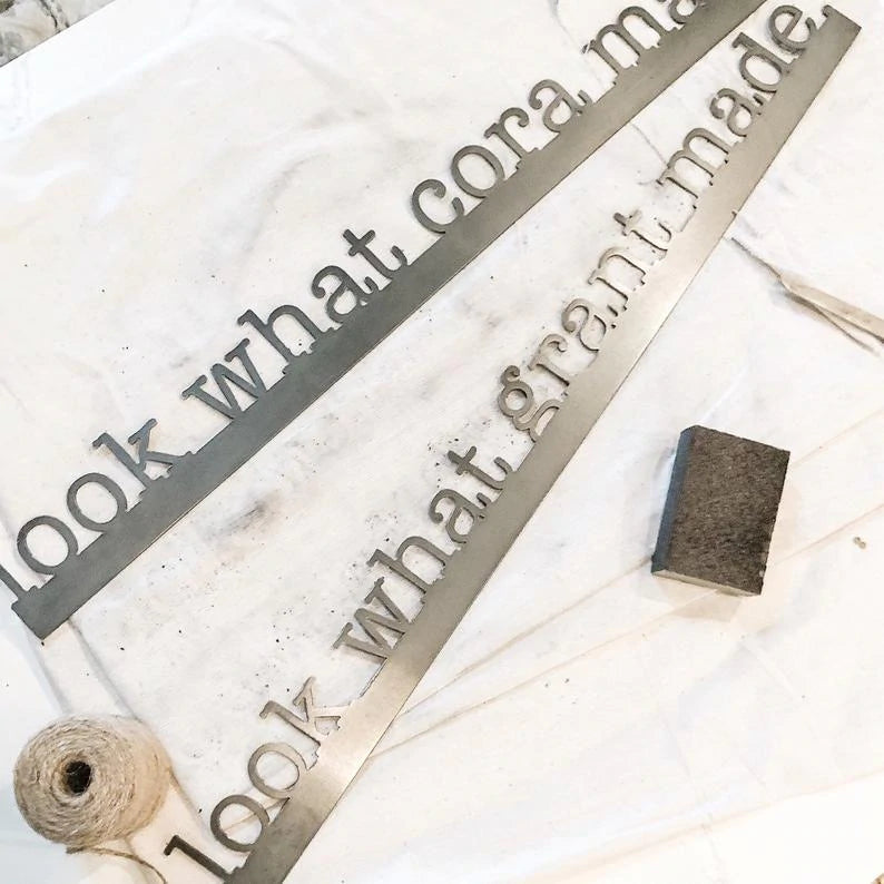 Magnetleiste „Schau, was ich gemacht habe“.