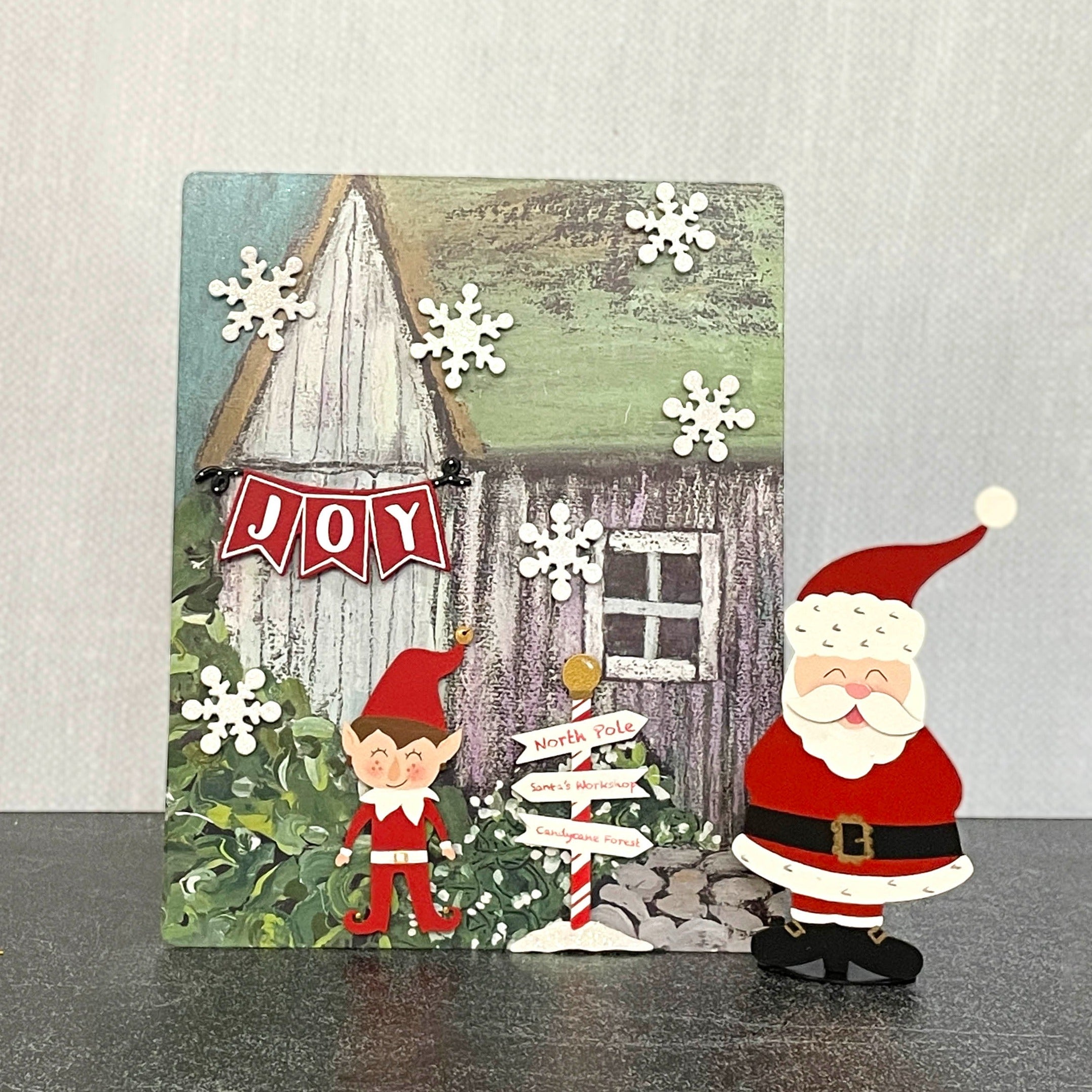 Magnetische Kunstszene – Scheune