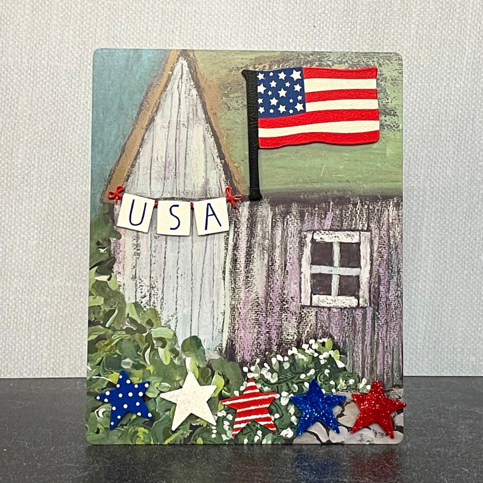 Magnetische Kunstszene – Scheune