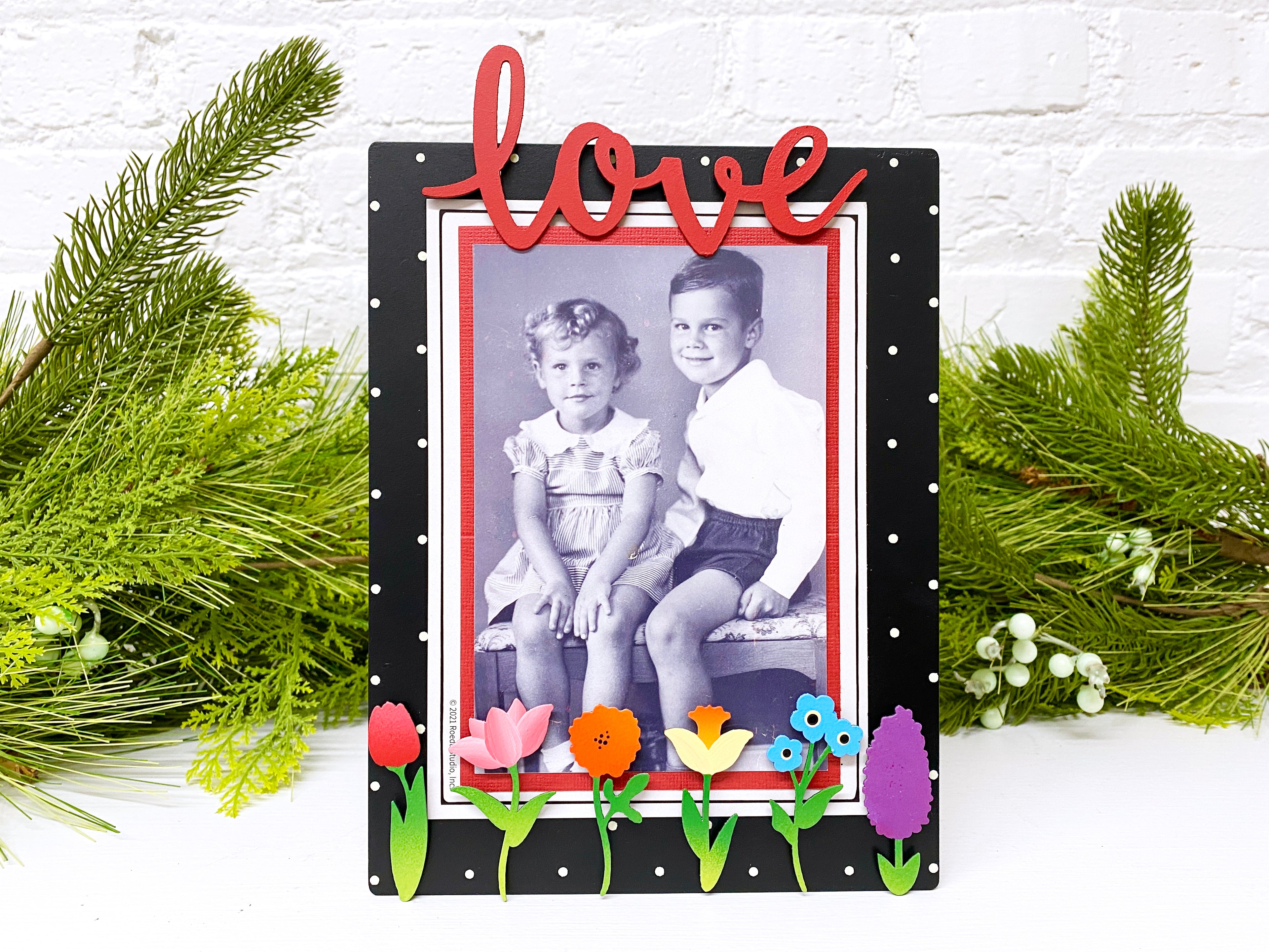 Regenbogenblumen-Stielmagnete S/6