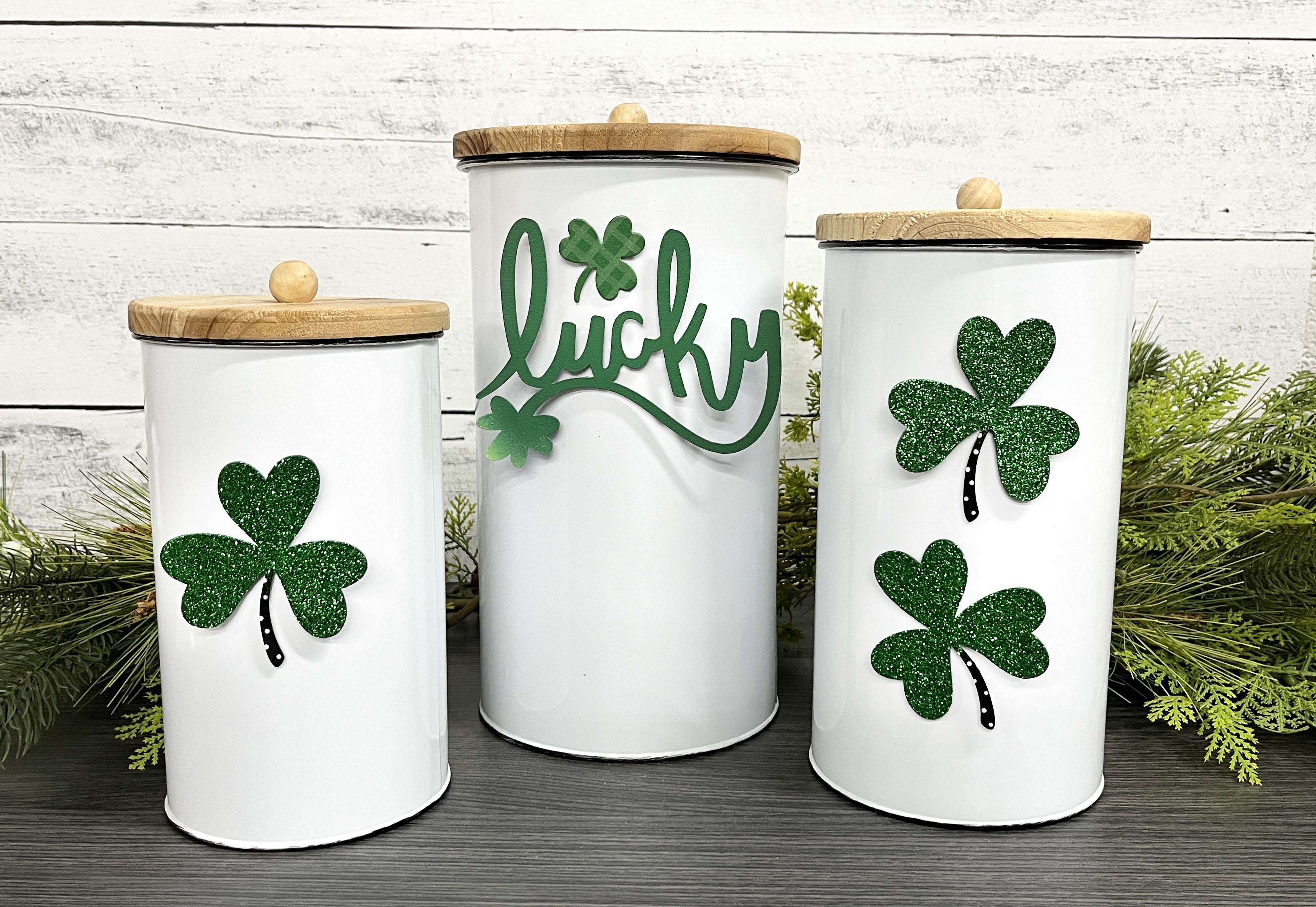 Shamrock Mini Art Pop Magnets S/3