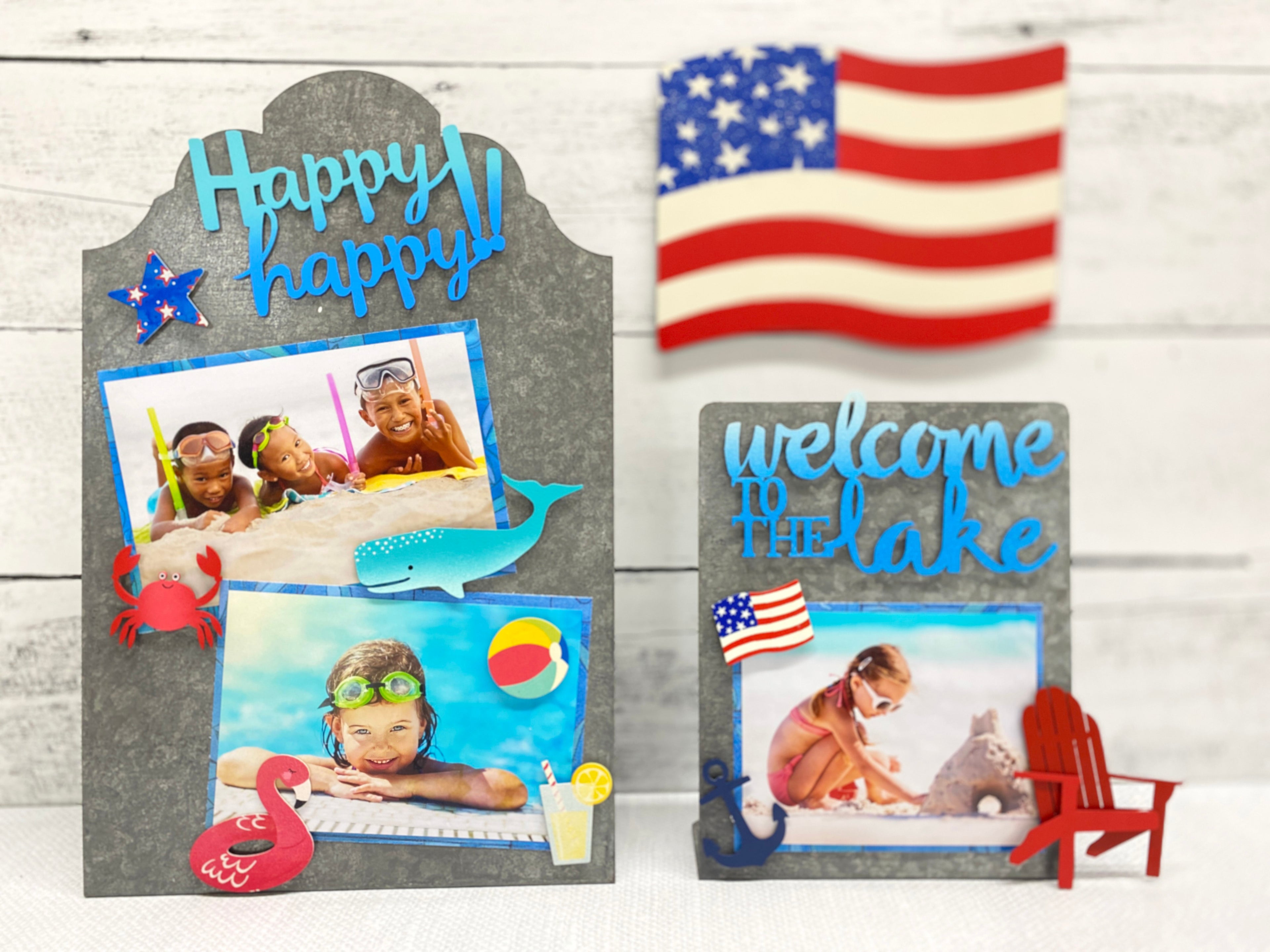 Staffelei Bent mit Str. Edge – Bauernhaus-Finish