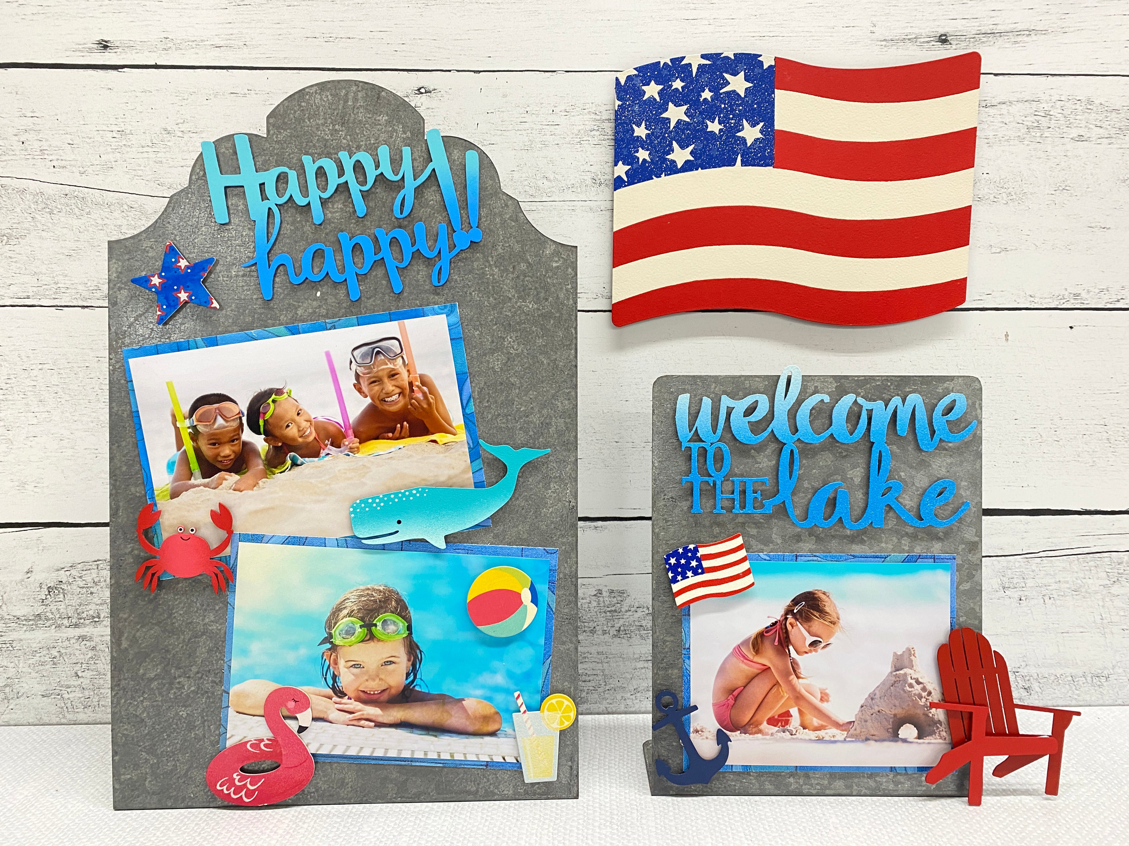 „Willkommen am See“-Magnet