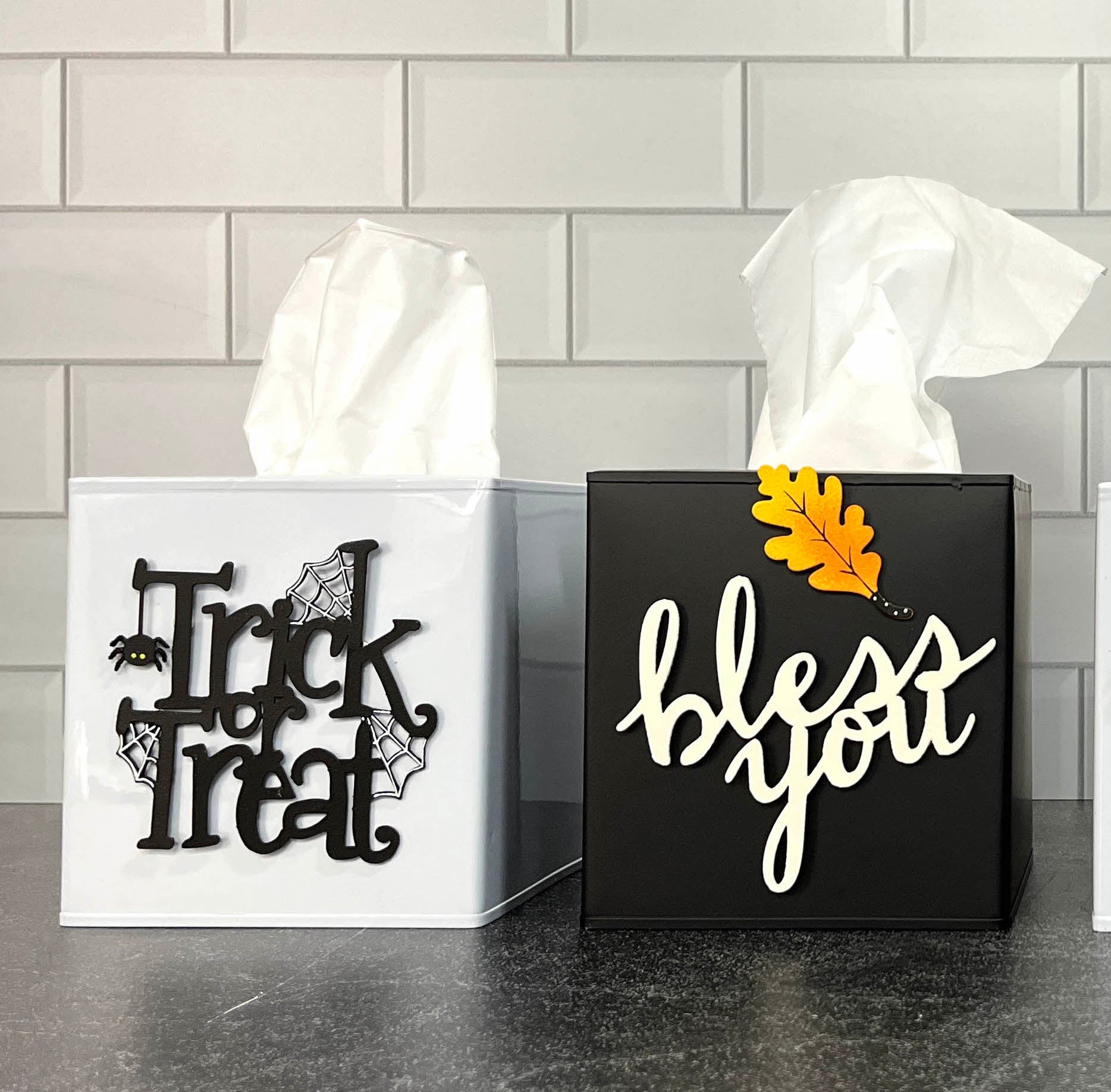 Eichenblatt-Magnet Gelb