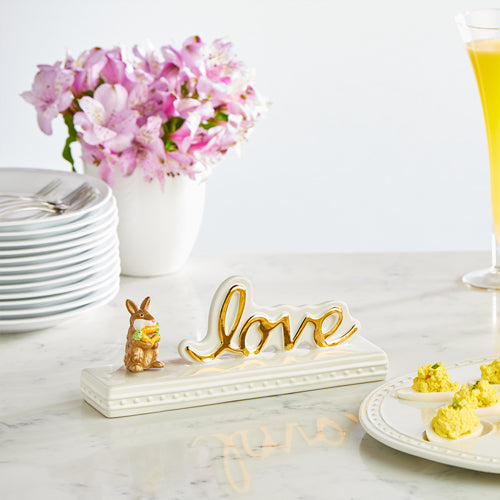 Funny Bunny - Nora Fleming Mini (Brown Easter Bunny)