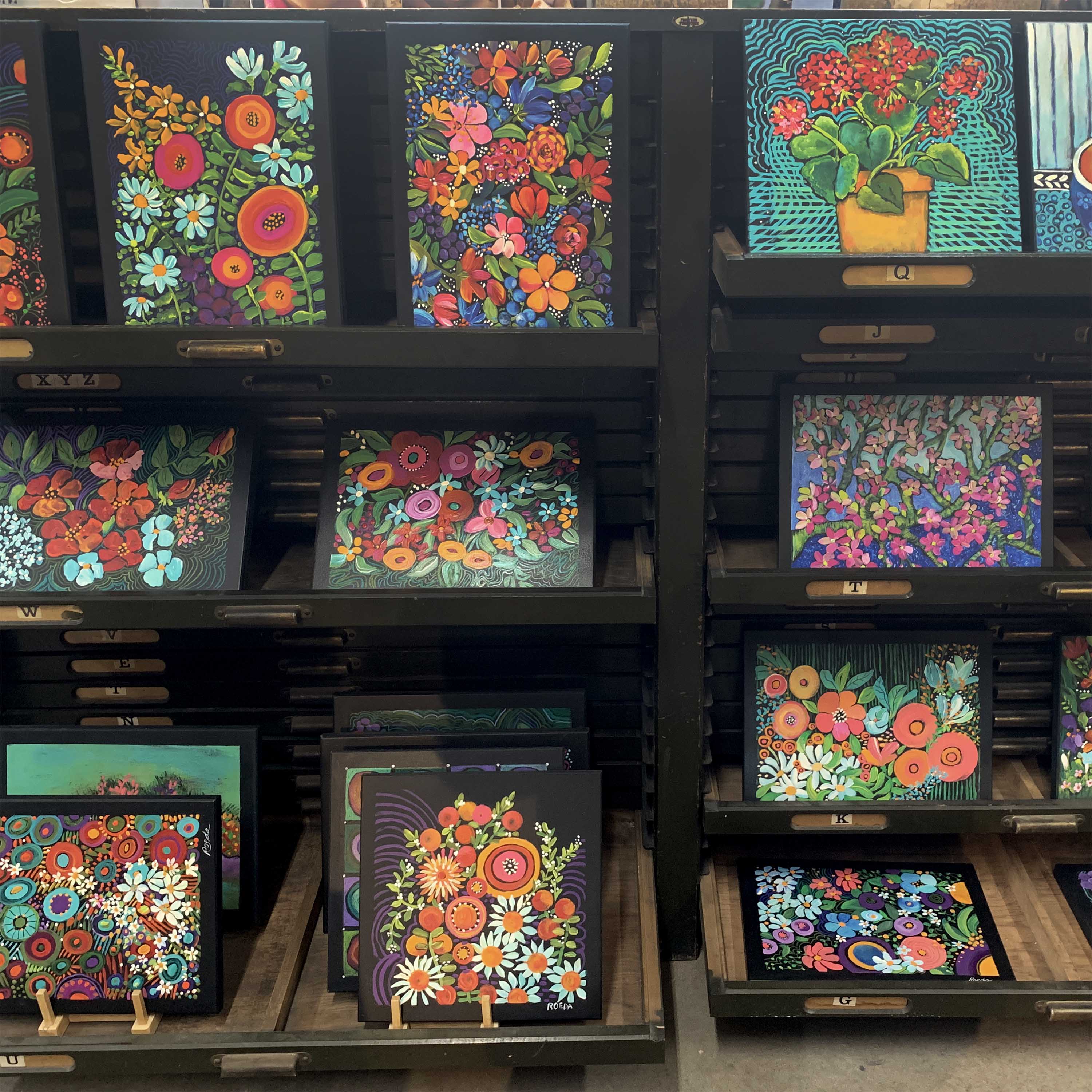 Originalgemälde von Carol (Nr. SQUARE)