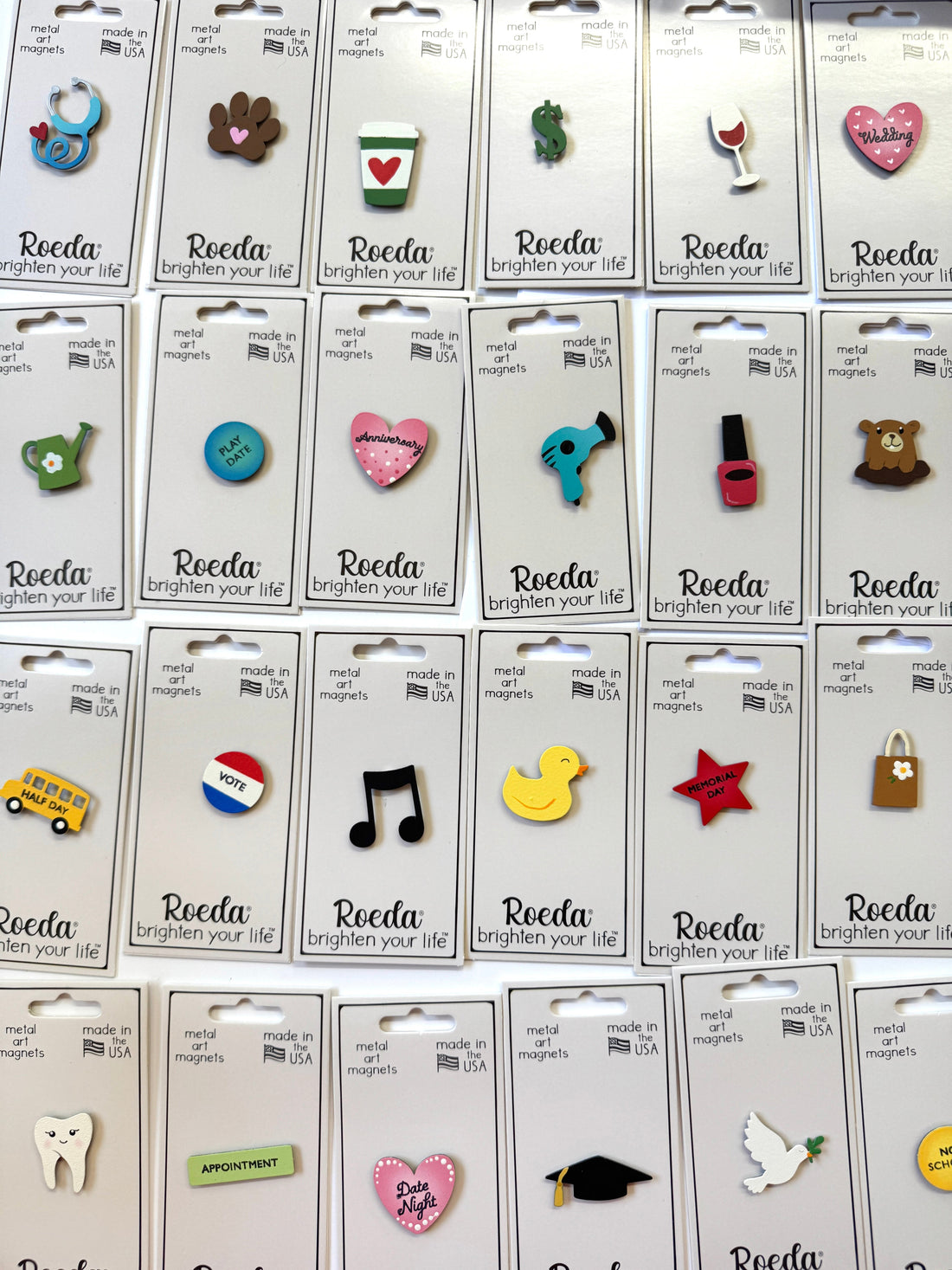 Calendar Mini Magnet Singles