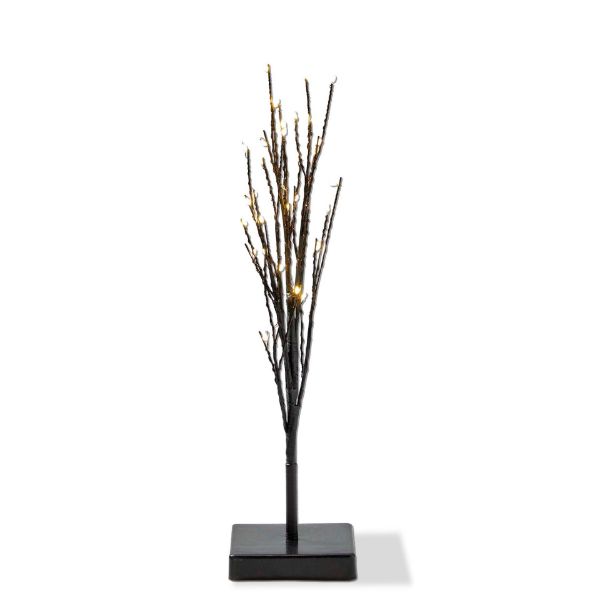 Black Glint LED Tree (2 sizes)