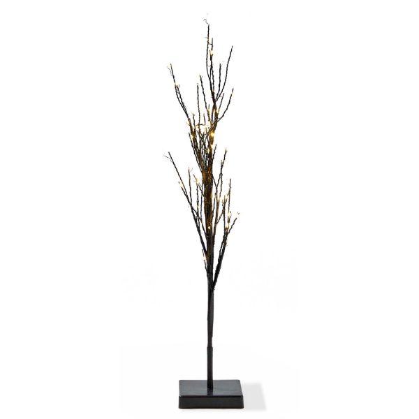 Black Glint LED Tree (2 sizes)