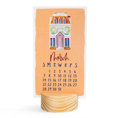 I Remember When 2027 Mini Desk Calendar + Wooden Block
