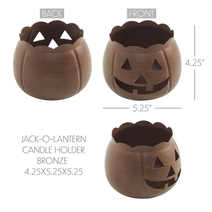 Bronze Metal Jack-O&