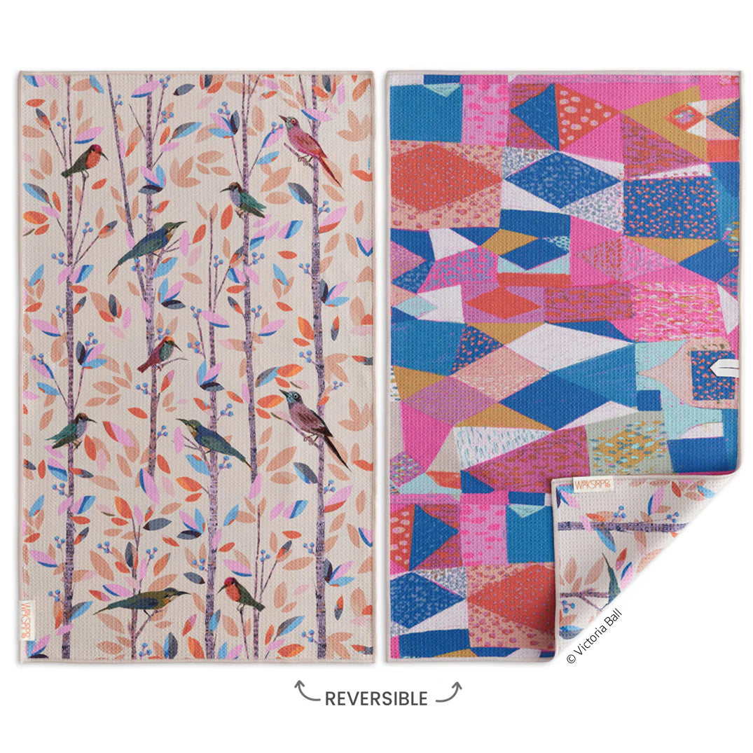 Songbirds Microfiber Towel