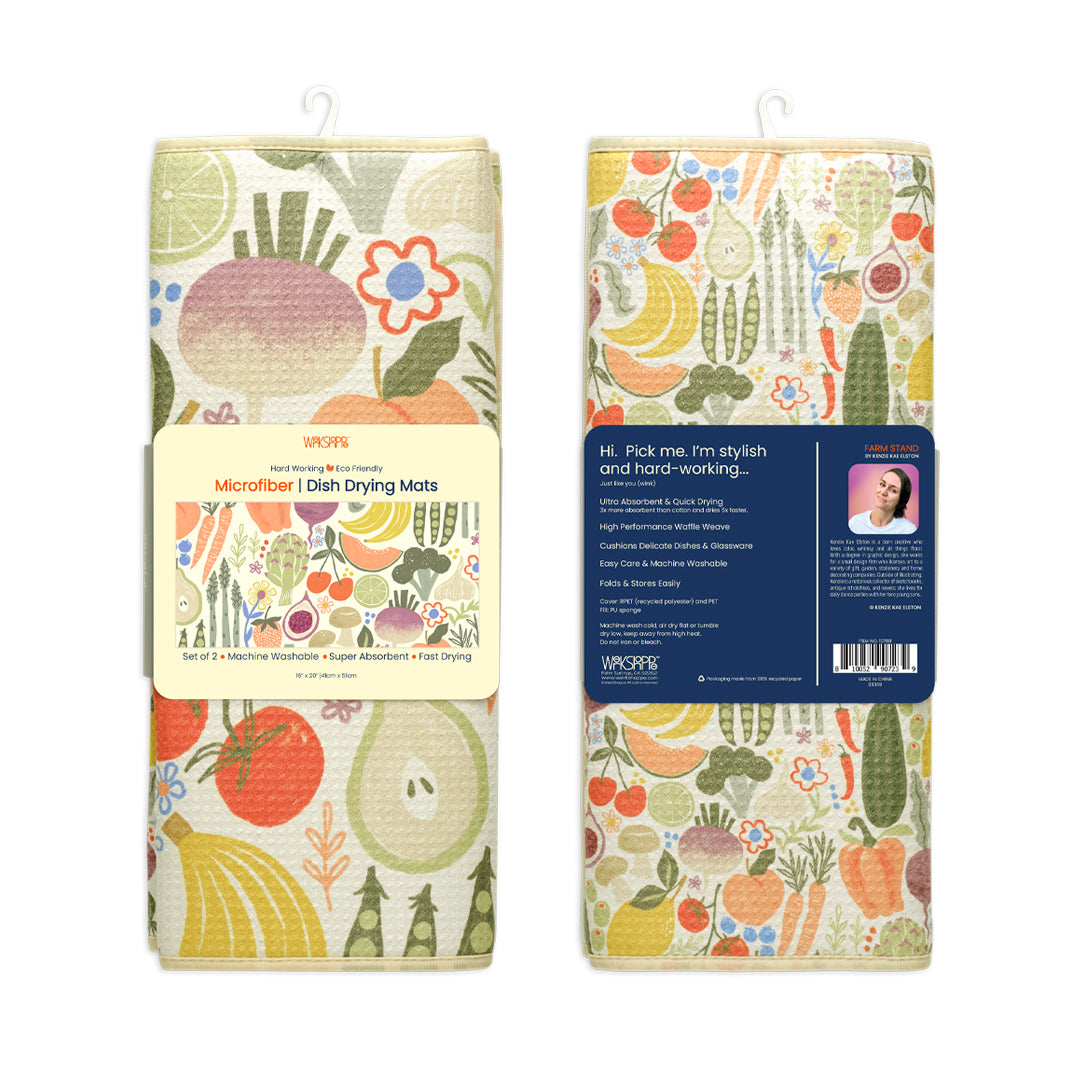 Farm Stand Dish Mat Set of 2