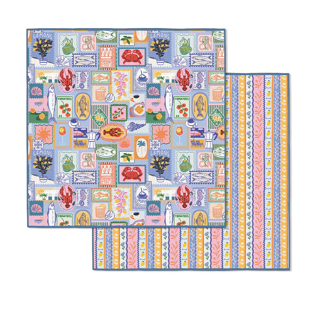 Mediterranean Summer Dish Cloth