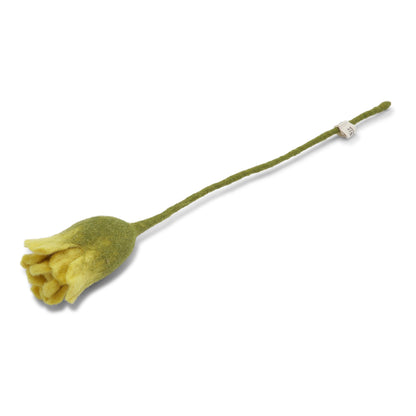 Felt Yellow Tulip